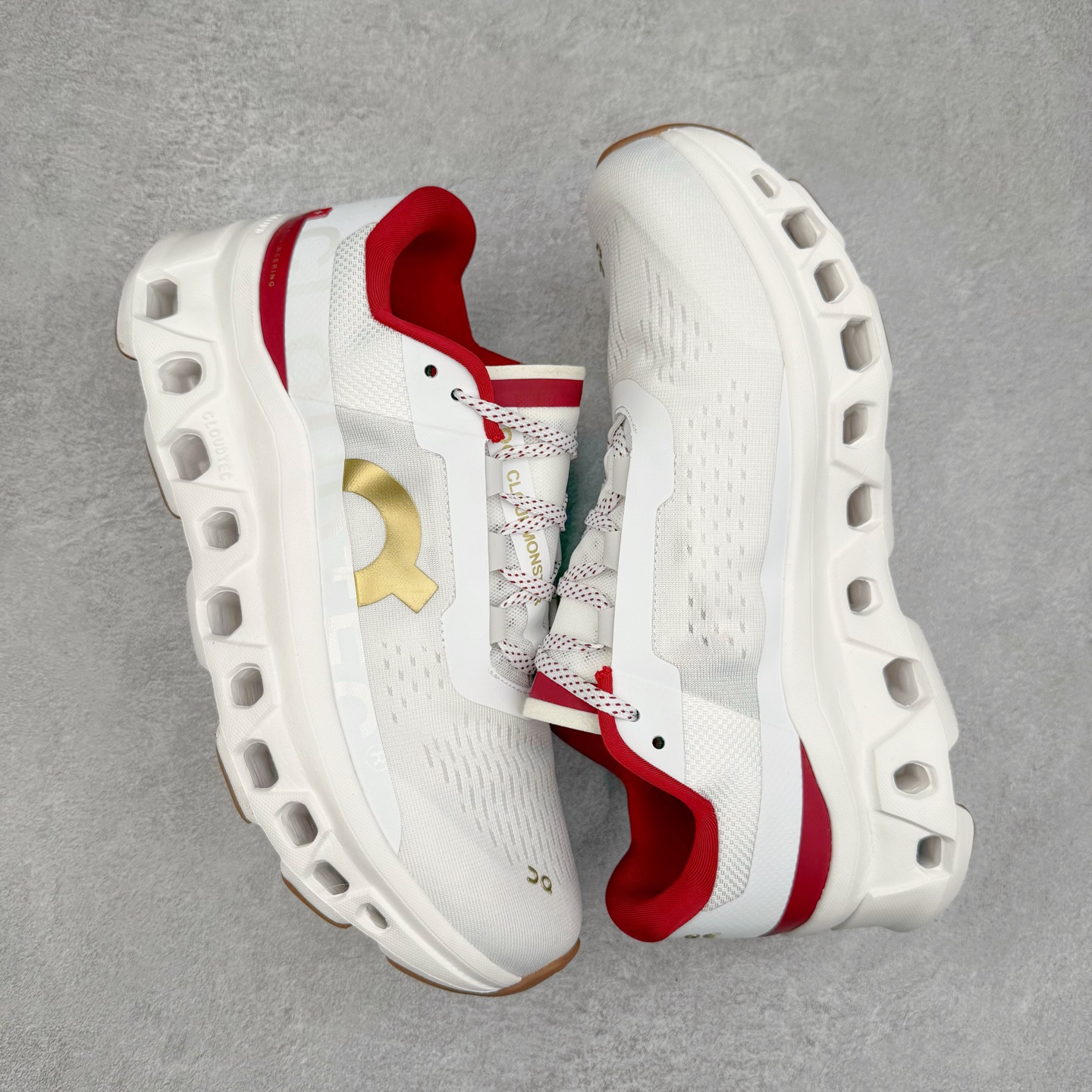 图片[3]-On Cloudmonster 2 昂跑减震生活休闲鞋 此运动品牌 开创于2010年 缓震着陆、强效回弹、轻柔质感的设计构思始终是ON研制关键 与此同时基于“为全球提供革新性的跑步感受”信念 陆续推出了多款跑鞋及其以专业运动人体跑步工程学为设计关键的功能性跑步服饰设备 让跑者不费力气地畅快畅跑 尺码：36 36.5 37.5 38 38.5 39 40 40.5 41 42 42.5 43 44 44.5 45-选品中心