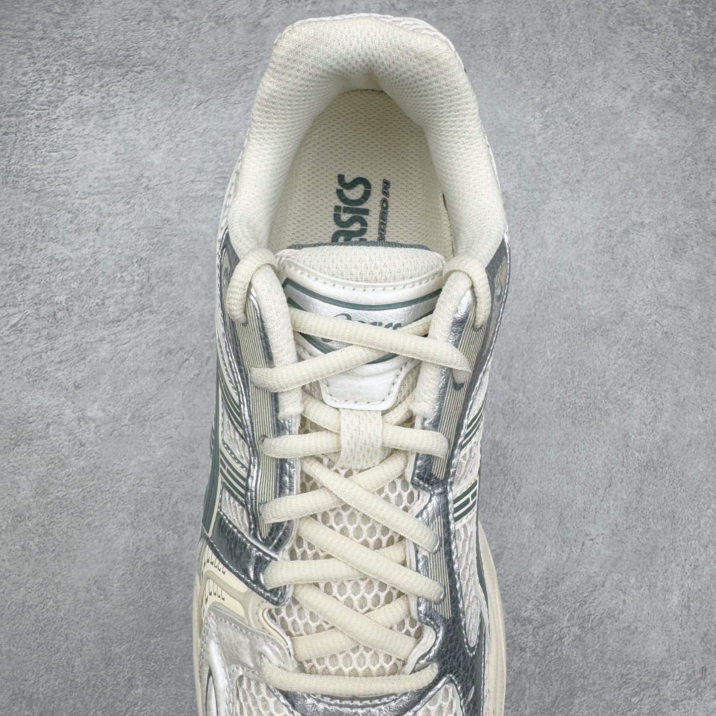 图片[5]-＃ZC总裁 Asics Gel-Kayano K14 亚瑟士系列复古舒适织物合成革减震防滑耐磨低帮休闲跑步鞋 市场顶级版本 原装纸板楦头开发 独家私模五层组合大底 原厂定制缓震硅胶加持 原盒原配 官方四联吊牌 一比一同步原鞋工艺和用料 鞋面原厂“三明治”多层网布 区别其他同价版本 鞋垫采用原厂OrthoLite欧索莱材质 非普通海玻璃鞋垫 后跟一样采用了GEL缓震胶 整体系列设计非常的科技感 锻炼跑步的同时让你一样时尚百搭 尺码：36 37 37.5 38 39 39.5 40 40.5 41.5 42 42.5 43.5 44 44.5 45 46-选品中心