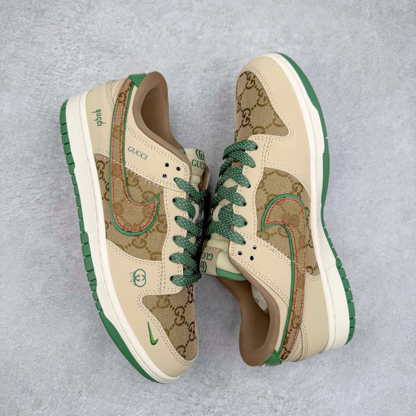 图片[3]-NK Dunk Low 定制配色 XD1588-209 大厂出品 极力推荐 原装头层材料 独家版型蒸餾加工帶來的是更好的视觉和脚感体验大厂纯原品质出货 清洁度 电绣工艺 皮料切割干净无任何毛边 细节完美 实拍调校N版已经零色差零失真 百分百还原实物色彩所见即所得 不存在货不对板色差等低级问题 选购参考实物拍摄 不混卖不参货 只用心做好货严格选品 承诺混一赔十 尺码：36 36.5 37.5 38 38.5 39 40 40.5 41 42 42.5 43 44 44.5 45-选品中心