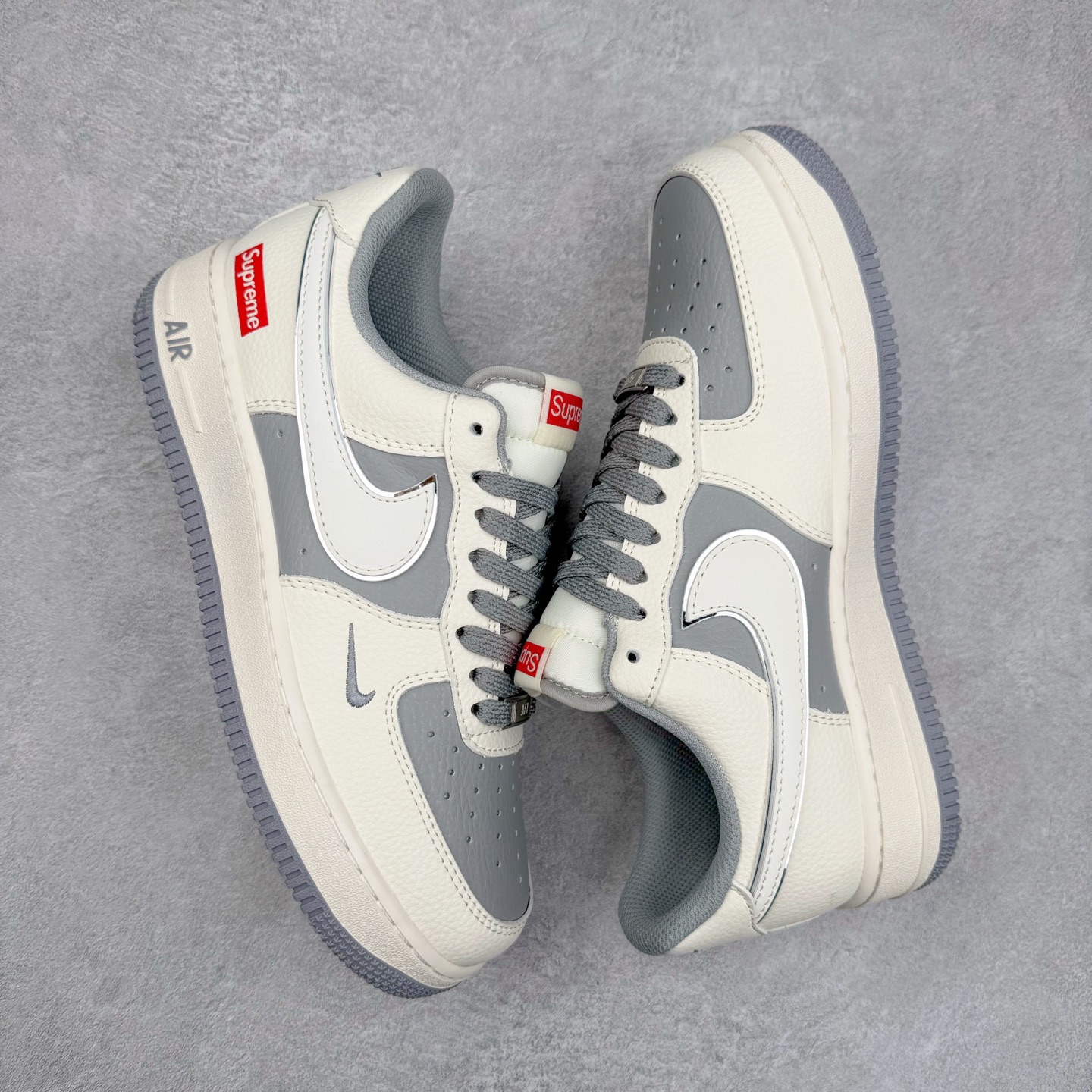 图片[3]-NK Air Force 1´07 Low 空军一号低帮百搭休闲运动板鞋 HH7518-058 柔软、弹性十足的缓震性能和出色的中底设计 横跨复古与现代的外型结合 造就出风靡全球 三十多年的Force 1 直到今天还深受青睐 实拍调校N版已经零色差零失真 百分百还原实物色彩所见即所得 不存在货不对板色差等低级问题 选购参考实物拍摄 不混卖不参货 只用心做好货严格选品 承诺混一赔十 尺码：36 36.5 37.5 38 38.5 39 40 40.5 41 42 42.5 43 44 44.5 45-选品中心