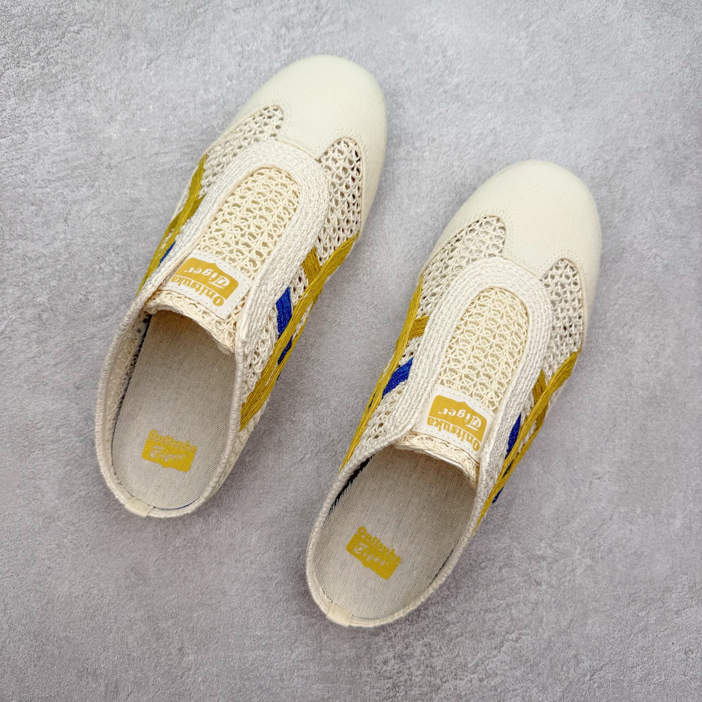 图片[3]-Asics Onitsuka Tiger 鬼冢虎 MEXICO 66 Sabot 半拖舒适日常透气轻便低帮生活休闲鞋 鬼塚虎从运动中汲取灵感，并致力于打造融合舒适感受与创新设计的时尚品牌。品牌的设计风格既体现了对传统的致敬，同时也表达了对精致风格和现代创意的推崇。我们提供独具个性的全系列产品，打造从头到脚的整体穿搭。每件产品皆以精湛工艺匠心打造，细节考究，品质出众。尺码：36 37 37.5 38 39 39.5 40.5 41.5 42 42.5 43.5 44 45-选品中心