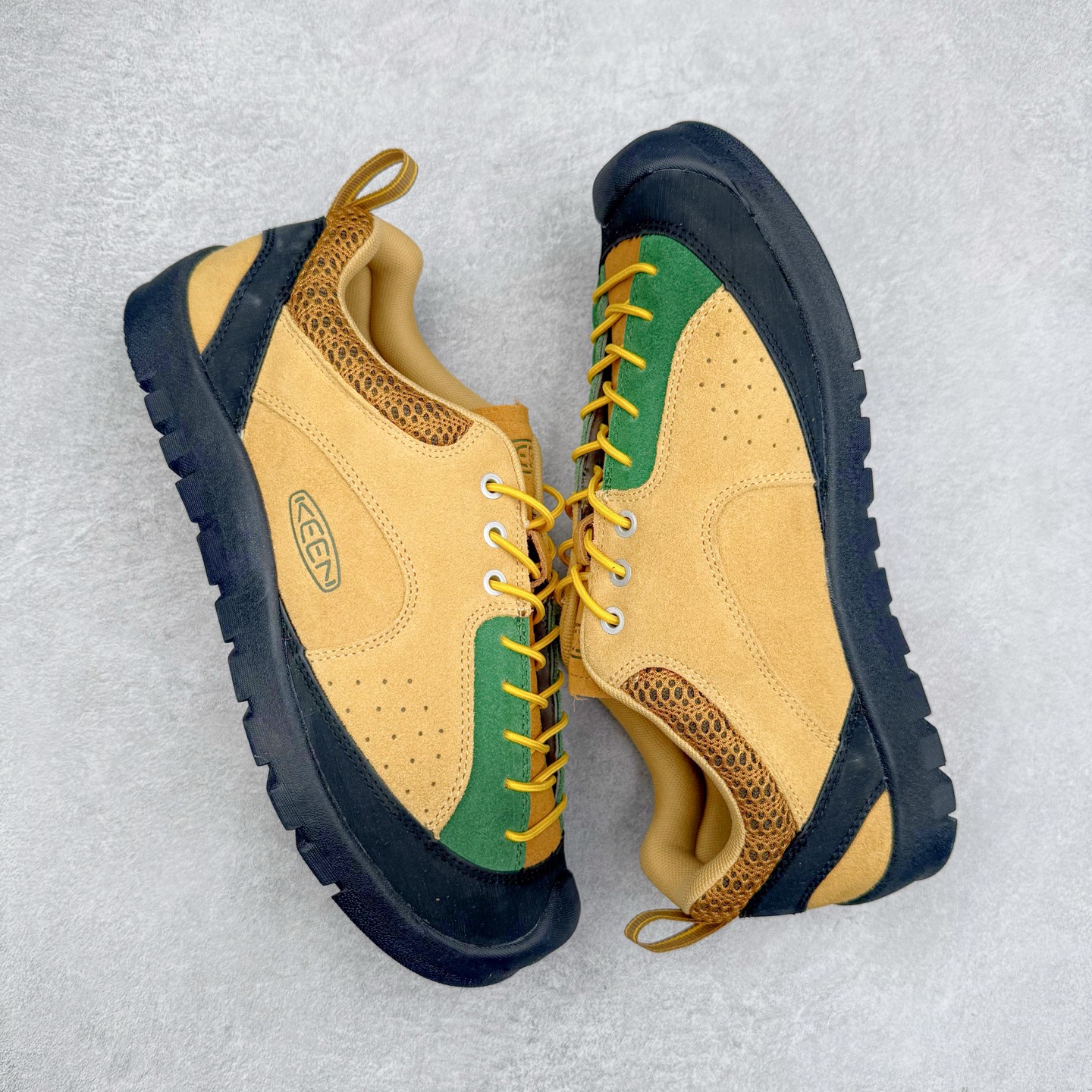 图片[3]-Keen Jasper Rocks SP 美国人气户外品牌-科恩贾斯珀都市系列复古低帮系带户外风露营徒步登山运动训练鞋 原楦型开发纸版 采用固色翻毛皮鞋面材质 内嵌高密度EVA发泡缓震脚垫 外置一体式包裹防滑防剐蹭耐磨橡胶大底 向经典的90年代致敬 山系神级鞋履 尺码：35 36 37 38 39 40 41 42 43 44 45-选品中心