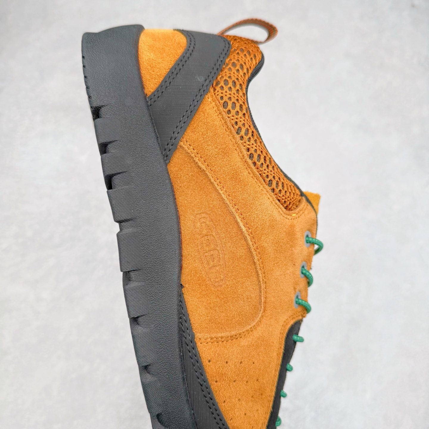 图片[6]-Keen Jasper Rocks SP 美国人气户外品牌-科恩贾斯珀都市系列复古低帮系带户外风露营徒步登山运动训练鞋 原楦型开发纸版 采用固色翻毛皮鞋面材质 内嵌高密度EVA发泡缓震脚垫 外置一体式包裹防滑防剐蹭耐磨橡胶大底 向经典的90年代致敬 山系神级鞋履 尺码：35 36 37 38 39 40 41 42 43 44 45-选品中心