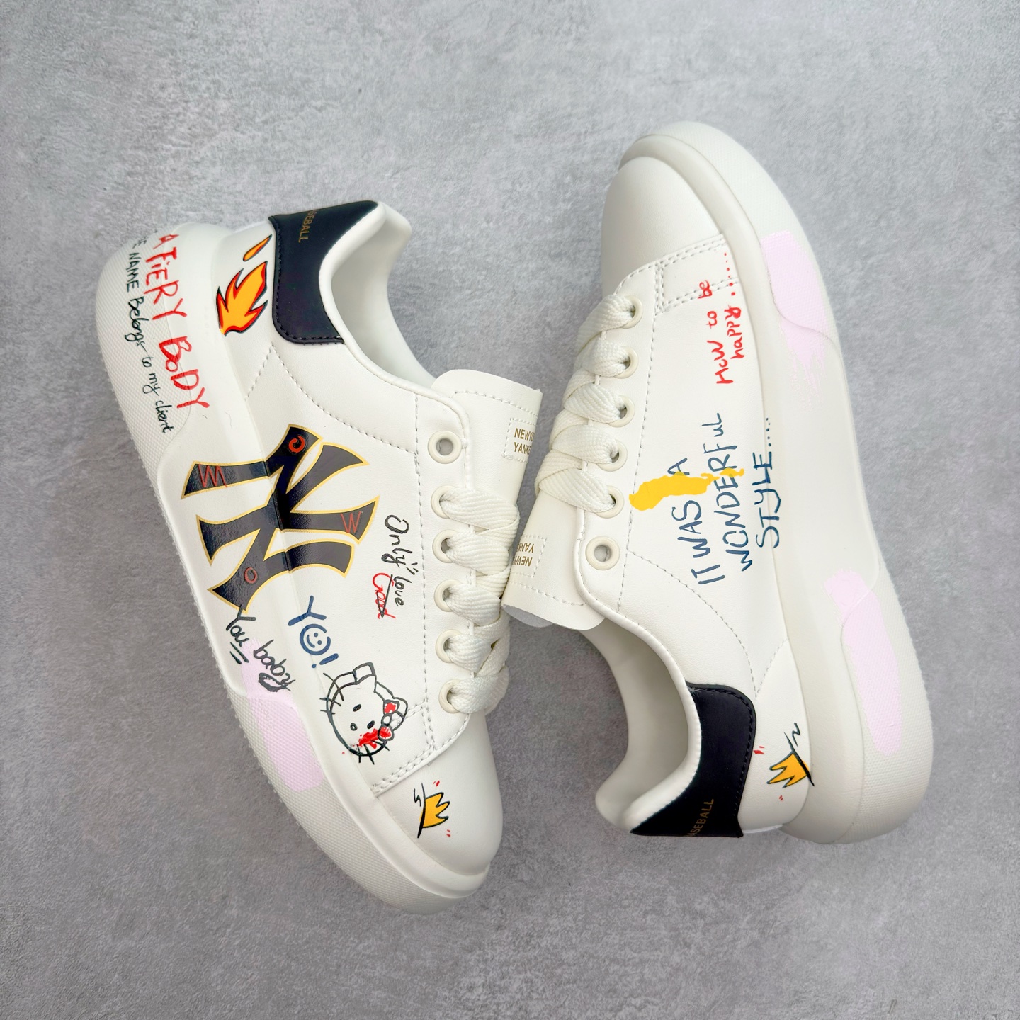 图片[3]-MLB Chunky Liner Basic 复古印花学长鞋系列低帮轻量增高厚底百搭休闲运动慢跑鞋板鞋 定制配色 Korea韩国联名NY美国榄球纽约洋基队限定 韩国代购专供 全套原楦原纸板原厂数据开发 正确中底拉帮中底网布细节 平台代购专供 左脚内置芯片 韩国代购吊牌标贴 独家一比一RB+MD组合大底 高频后跟小人Logo精准对位立体饱满 正确网布加超迁鞋面 转印中底走线紧密 转印Logo工艺表层防刮不掉色 尺码：35 36 36.5 37.5 38 38.5 39 40 40.5 41 42 42.5 43 44 45-选品中心