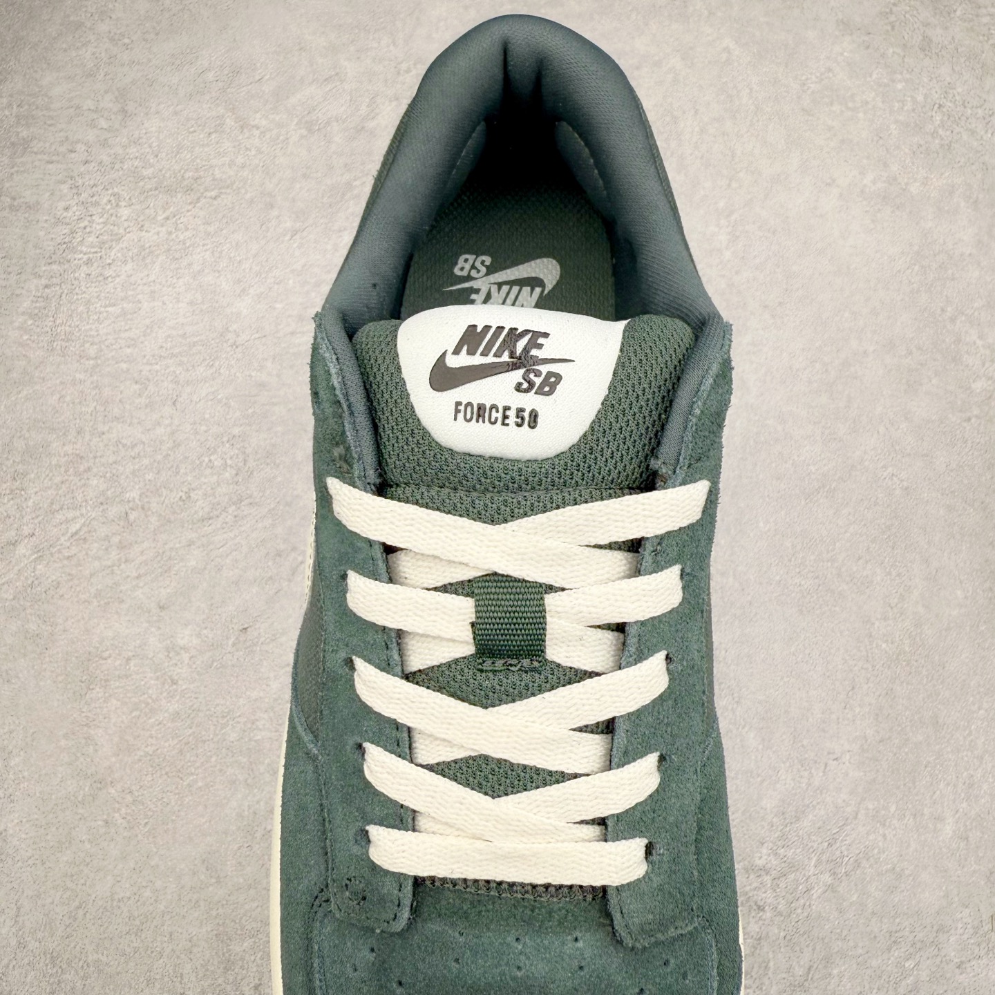 图片[5]-NK SB Force 58 空军58系列低帮休闲运动滑板板鞋 DV5477-301 鞋面由帆布和麂皮拼接 层次感丰富 搭配硫化外底 耐磨耐穿 鞋舌及中底后跟处饰有SB Logo 表明鞋款身份 采用包边设计 经久耐穿 硫化结构则有效提升灵活性 穿上这款全新推出的创意力作 助你耀动街头 尺码：36 36.5 37.5 38 38.5 39 40 40.5 41 42 42.5 43 44 45-选品中心