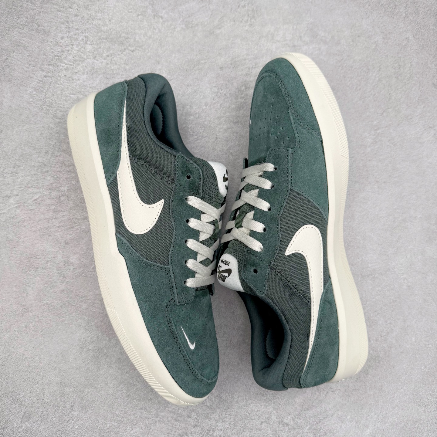 图片[3]-NK SB Force 58 空军58系列低帮休闲运动滑板板鞋 DV5477-301 鞋面由帆布和麂皮拼接 层次感丰富 搭配硫化外底 耐磨耐穿 鞋舌及中底后跟处饰有SB Logo 表明鞋款身份 采用包边设计 经久耐穿 硫化结构则有效提升灵活性 穿上这款全新推出的创意力作 助你耀动街头 尺码：36 36.5 37.5 38 38.5 39 40 40.5 41 42 42.5 43 44 45-选品中心