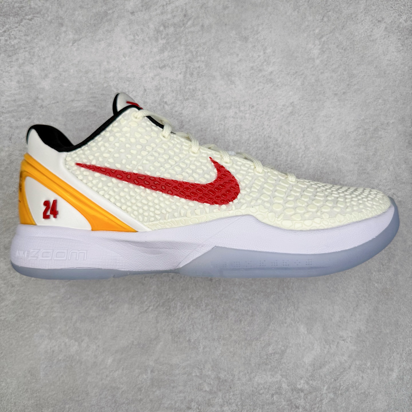 ＃纯原 NK Zoom Kobe 6 Protro 科比六代 PE2025-103 圈内顶级批次 完美复刻公司货 前掌超大Zoom Turbo气垫 后掌EVA缓震 真正的原汁原味 还原ZP脚感 全身鞋材卡料色独家定制 唯一正确喷漆工艺Swoosh 正确凹凸蛇鳞工艺 正确鞋面渐变效果 内全置真动飞态线 独立原厂模具 最大尺码达到48.5码 首批不拼图大几率过验 亲测已过 支持各种高强度实战 无需担心 上脚价 补货周期极长 脚宽建议买大半码 科比系列前掌偏窄 不影响二次销售 支持七天无理由退换 尺码：41 42 42.5 43 44 44.5 45 45.5 46 47.5-选品中心