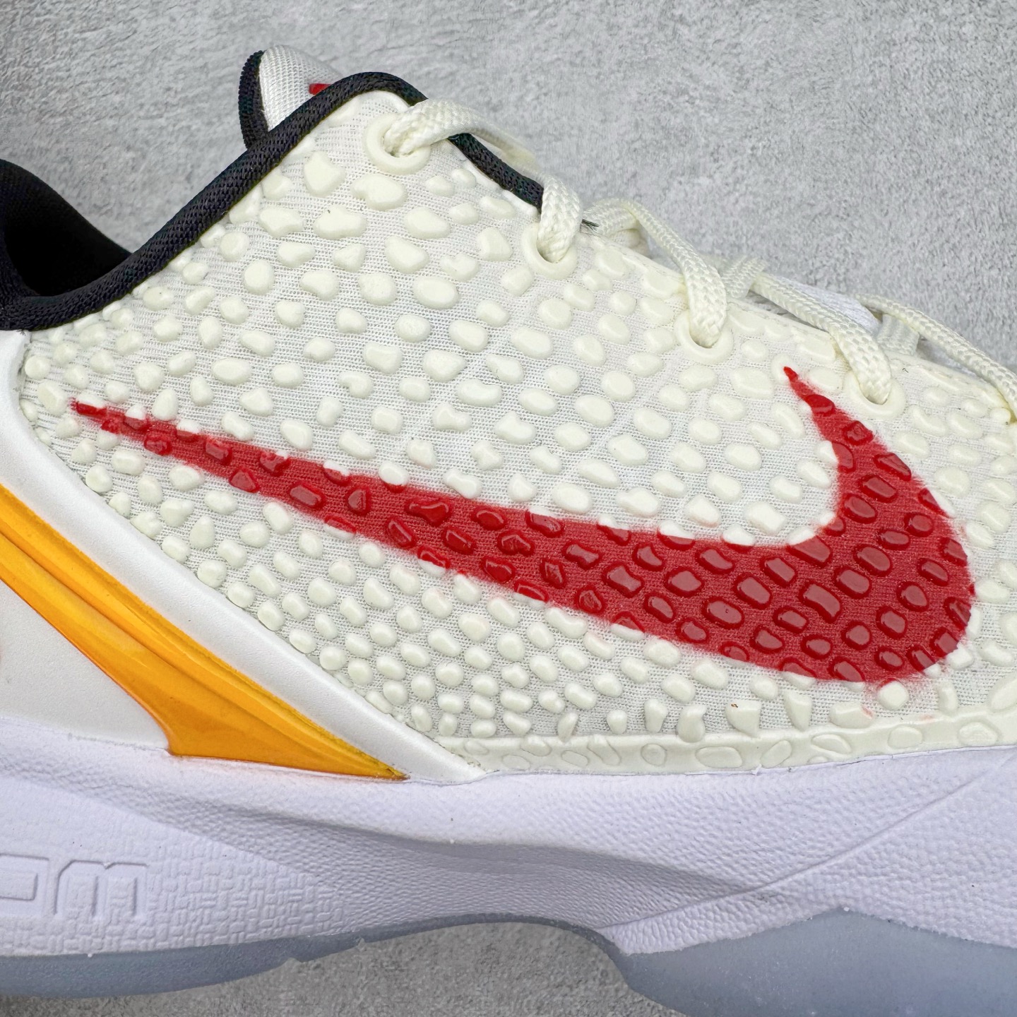 图片[15]-＃纯原 NK Zoom Kobe 6 Protro 科比六代 PE2025-103 圈内顶级批次 完美复刻公司货 前掌超大Zoom Turbo气垫 后掌EVA缓震 真正的原汁原味 还原ZP脚感 全身鞋材卡料色独家定制 唯一正确喷漆工艺Swoosh 正确凹凸蛇鳞工艺 正确鞋面渐变效果 内全置真动飞态线 独立原厂模具 最大尺码达到48.5码 首批不拼图大几率过验 亲测已过 支持各种高强度实战 无需担心 上脚价 补货周期极长 脚宽建议买大半码 科比系列前掌偏窄 不影响二次销售 支持七天无理由退换 尺码：41 42 42.5 43 44 44.5 45 45.5 46 47.5-选品中心