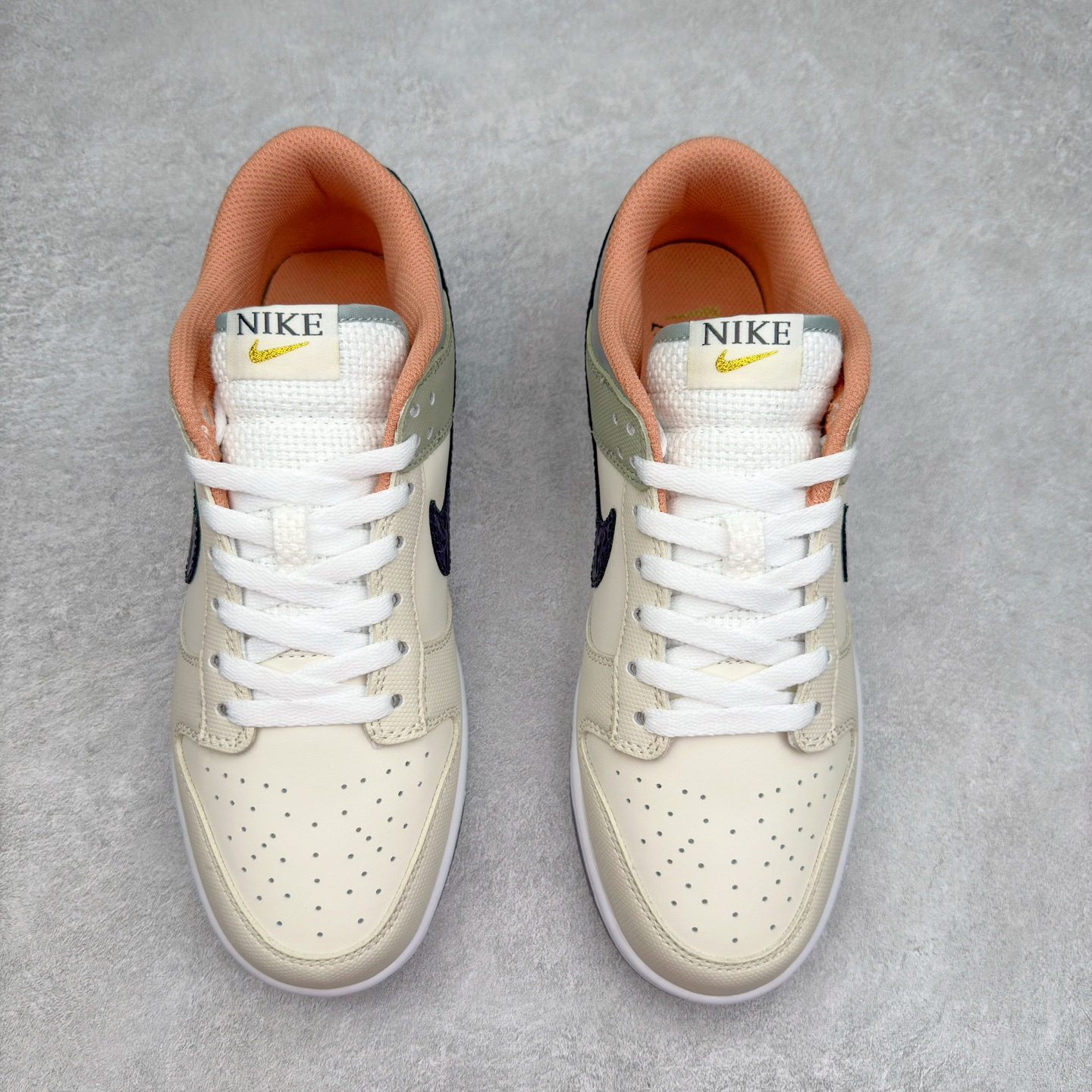 图片[2]-＃F版 NK Dunk Low 白绿紫 HV5750-133 性价比王者 极限压缩利润空间 超乎所想的高性价比 用料绝不含糊 原盒原配 正确耐磨橡胶大底 超高清洁度 全鞋零毛边皮料切割 全套原楦原模倾力打造完美版型 尺码：36 36.5 37.5 38 38.5 39 40 40.5 41 42 42.5 43 44 44.5 45 46 47.5-选品中心