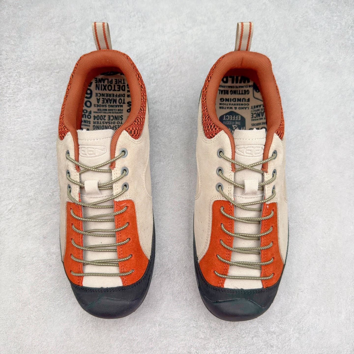 图片[2]-＃福利特价 Keen Jasper Rocks SP 美国人气户外品牌-科恩贾斯珀都市系列复古低帮系带户外风露营徒步登山运动训练鞋 原楦型开发纸版 采用固色翻毛皮鞋面材质 内嵌高密度EVA发泡缓震脚垫 外置一体式包裹防滑防剐蹭耐磨橡胶大底 向经典的90年代致敬 山系神级鞋履 尺码：35.5 36 37 37.5 38 38.5 39 39.5 40 40.5 41 42 42.5 43 44 44.5 45 46-选品中心