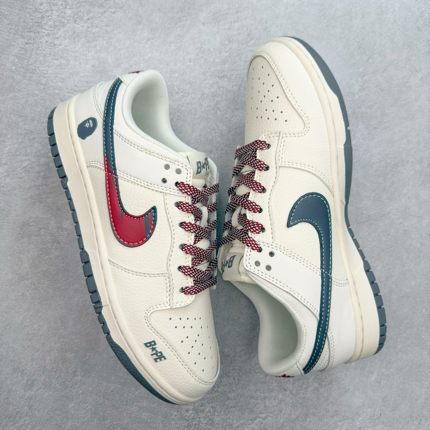 图片[3]-NK Dunk Low 定制配色 JJ2508-561 大厂出品 极力推荐 原装头层材料 独家版型蒸餾加工帶來的是更好的视觉和脚感体验大厂纯原品质出货 清洁度 电绣工艺 皮料切割干净无任何毛边 细节完美 实拍调校N版已经零色差零失真 百分百还原实物色彩所见即所得 不存在货不对板色差等低级问题 选购参考实物拍摄 不混卖不参货 只用心做好货严格选品 承诺混一赔十 尺码：36 36.5 37.5 38 38.5 39 40 40.5 41 42 42.5 43 44 44.5 45-选品中心