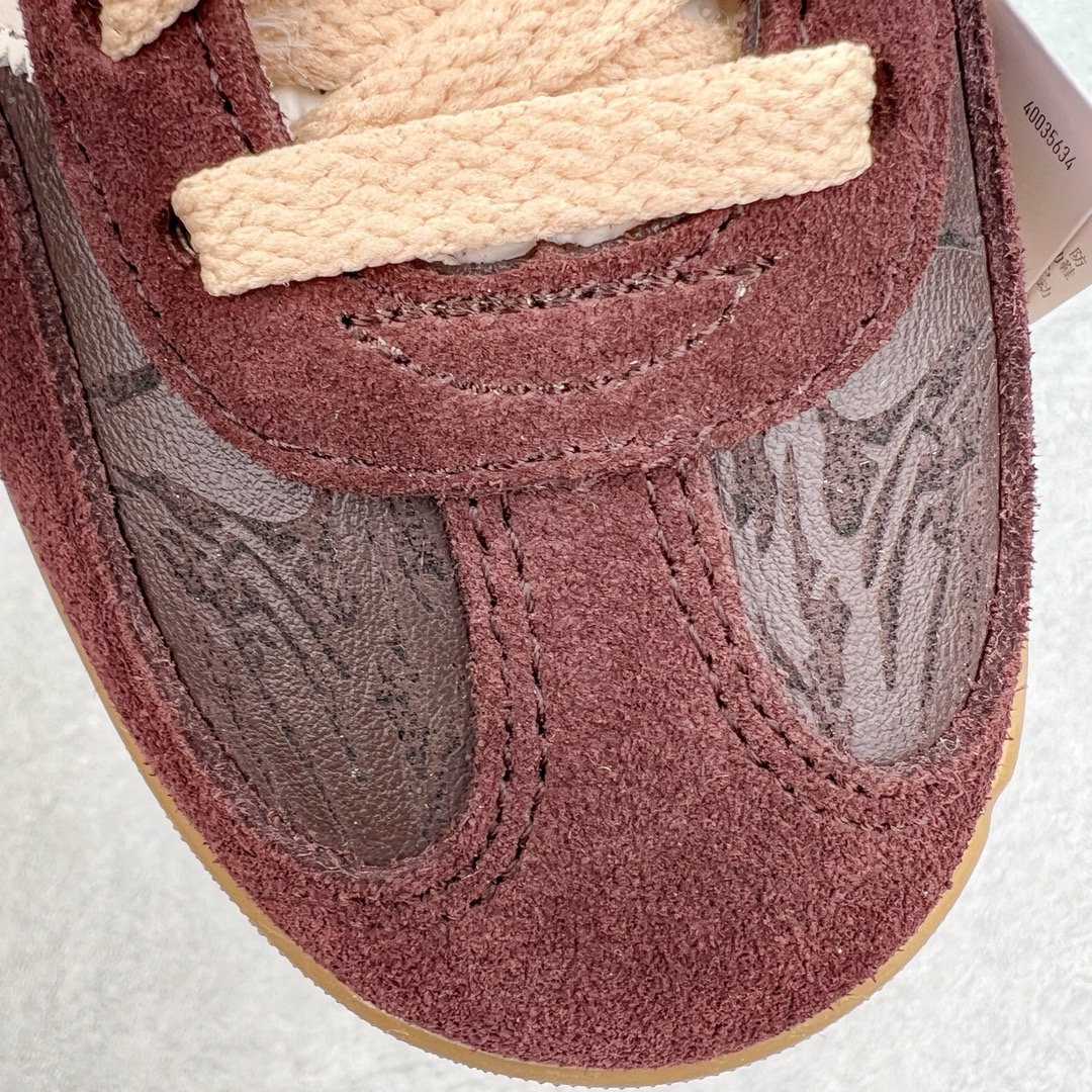 图片[15]-＃KZ神版 AD Original Gazelle Indoor Trainers 瞪羚室内鞋系列低帮复古百搭休闲运动德训风板鞋 JP5671 独家前帮工艺加持 全套原纸板楦头开发 每道工序同步公司流程 确保原汁原味 完美呈现原鞋版型 原厂高频磨具加持 精准内部资源对接 Logo字体百分百还原 原厂特供纳米纤维板 区别市面劣质纸板中底 原厂海玻璃鞋垫 中置乳胶足弓支撑垫 正确3/2横条宽版背胶 一比一鞋头弧度高度鞋身弧度 烫金亮度高频深浅同步原鞋 独家私模最大47.5 半透明橡胶大底 原厂定制长毛翻毛皮组合环保纤维革鞋面 原厂港宝加持定型后跟R度完美 原厂高频磨具加持 Logo字体 凹凸明显 轮廓分明 描漆定位精准 三道杠为尖角45°锯齿状 高频立体感很强 区别圆形锯齿 已最大程度还原公司 欢迎对比 将复古进行到底 简约流畅 三十年不变经典 这款Gazelle运动鞋 无论面料、配色、质感或设计 都只在重现其1991年原款的经典 皮革鞋面 撞色三条纹和鞋跟标的设计 力求呈现90年代的经典复古风潮 Samba火热的同时 也带动了其它的复古鞋型 Gazelle便是其中一只 Gazelle Indoor拥有包边更宽的T字型鞋头 更好的保护运动员的前掌 浓浓的复古氛围感 非常适合现在流行的Cleanfit风格 尺码：35.5 36 36.5 37 38 38.5 39 40 40.5 41 42 42.5 43 44-选品中心