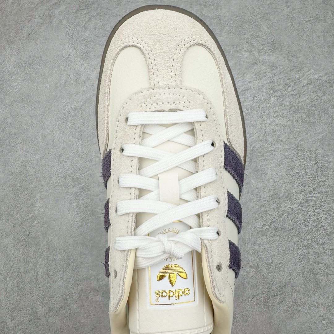 图片[4]-＃KZ神版 AD Original Gazelle Indoor Trainers 瞪羚室内鞋系列低帮复古百搭休闲运动德训风板鞋 IH8548 独家前帮工艺加持 全套原纸板楦头开发 每道工序同步公司流程 确保原汁原味 完美呈现原鞋版型 原厂高频磨具加持 精准内部资源对接 Logo字体百分百还原 原厂特供纳米纤维板 区别市面劣质纸板中底 原厂海玻璃鞋垫 中置乳胶足弓支撑垫 正确3/2横条宽版背胶 一比一鞋头弧度高度鞋身弧度 烫金亮度高频深浅同步原鞋 独家私模最大47.5 半透明橡胶大底 原厂定制长毛翻毛皮组合环保纤维革鞋面 原厂港宝加持定型后跟R度完美 原厂高频磨具加持 Logo字体 凹凸明显 轮廓分明 描漆定位精准 三道杠为尖角45°锯齿状 高频立体感很强 区别圆形锯齿 已最大程度还原公司 欢迎对比 将复古进行到底 简约流畅 三十年不变经典 这款Gazelle运动鞋 无论面料、配色、质感或设计 都只在重现其1991年原款的经典 皮革鞋面 撞色三条纹和鞋跟标的设计 力求呈现90年代的经典复古风潮 Samba火热的同时 也带动了其它的复古鞋型 Gazelle便是其中一只 Gazelle Indoor拥有包边更宽的T字型鞋头 更好的保护运动员的前掌 浓浓的复古氛围感 非常适合现在流行的Cleanfit风格 尺码：35.5 36 36.5 37 38 38.5 39 40 40.5 41 42 42.5 43 44-选品中心