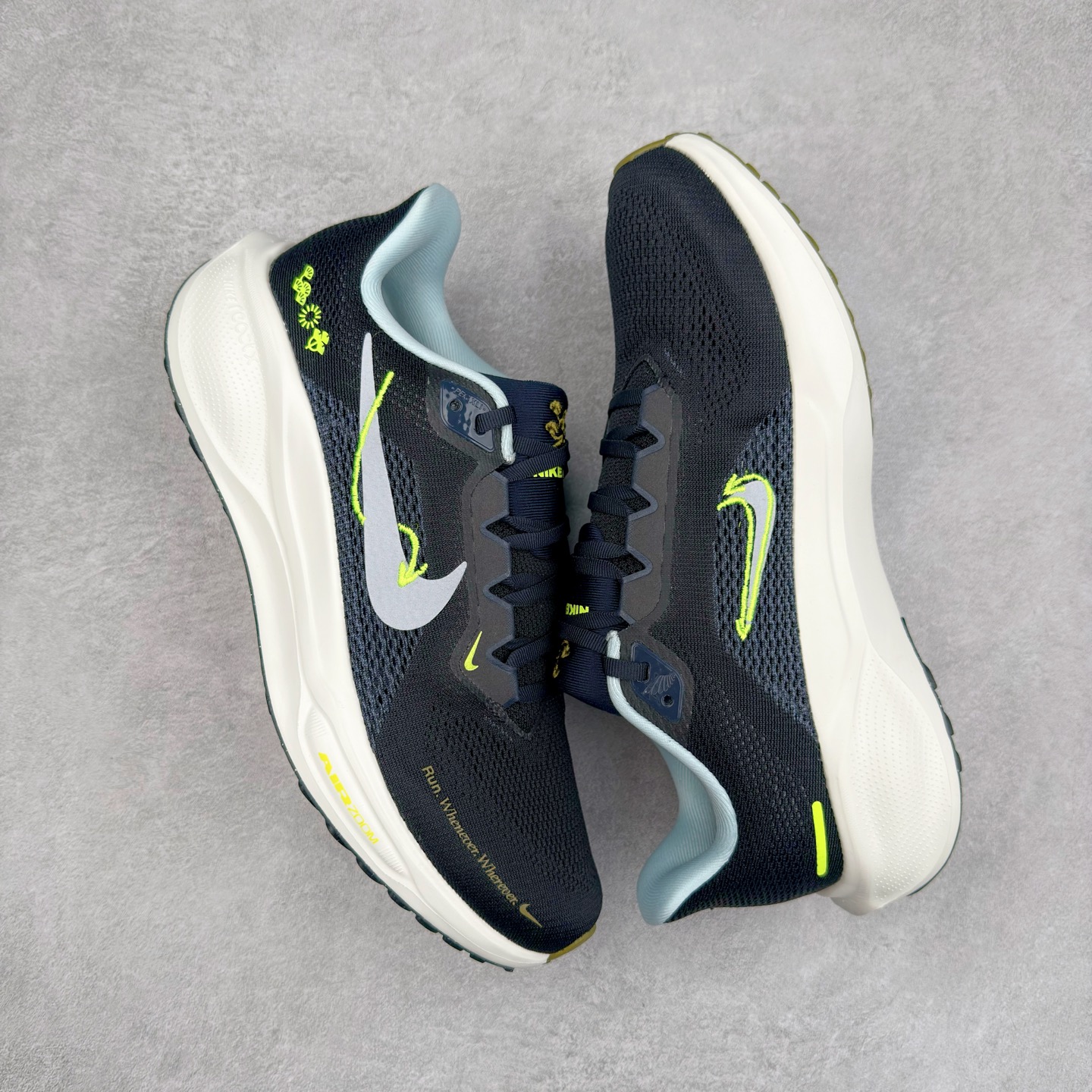 图片[3]-＃TG纯原 NK Zoom Pegasus 飞马41代马拉松系列网面透气缓震疾速跑鞋 独家渠道 市面未流通批次 奥莱直播间499 599一样的东西 碾压市面现存所有版本 公司一样的东西 超值回馈 帮你省钱 拥有 Zoom Air 一如既往的稳定感和流畅感 鞋面采用工程网眼设计 为特定高热区域营造出色透气性 进一步增加鞋面的穿孔数量 让足部能够快速散热 中足搭配 Flywire 飞线 在高速运动时营造舒适稳定的贴合感 内置Zoon气垫加持 动力十足 尺码：36 36.5 37.5 38 38.5 39 40 40.5 41 42 42.5 43 44 44.5 45-选品中心