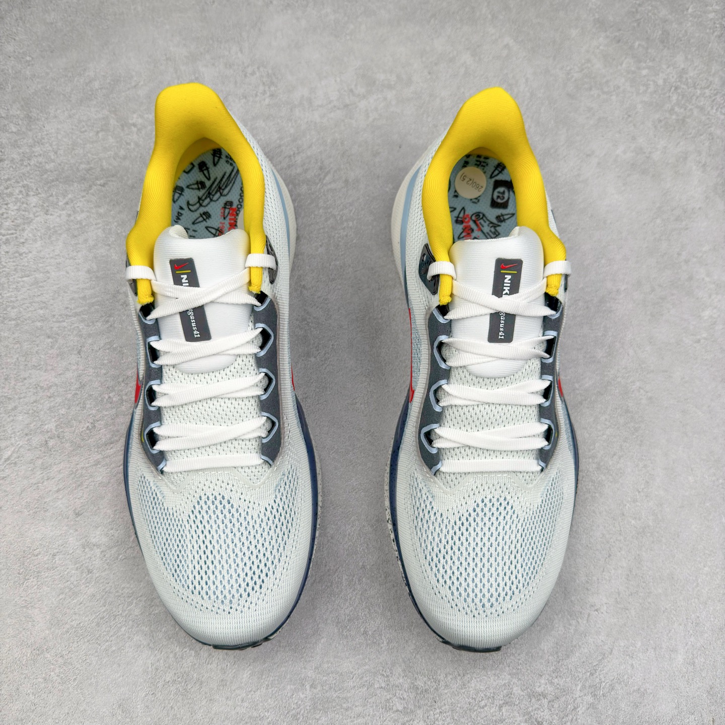 图片[2]-＃TG纯原 NK Zoom Pegasus 飞马41代马拉松系列网面透气缓震疾速跑鞋 独家渠道 市面未流通批次 奥莱直播间499 599一样的东西 碾压市面现存所有版本 公司一样的东西 超值回馈 帮你省钱 拥有 Zoom Air 一如既往的稳定感和流畅感 鞋面采用工程网眼设计 为特定高热区域营造出色透气性 进一步增加鞋面的穿孔数量 让足部能够快速散热 中足搭配 Flywire 飞线 在高速运动时营造舒适稳定的贴合感 内置Zoon气垫加持 动力十足 尺码：36 36.5 37.5 38 38.5 39 40 40.5 41 42 42.5 43 44 44.5 45-选品中心