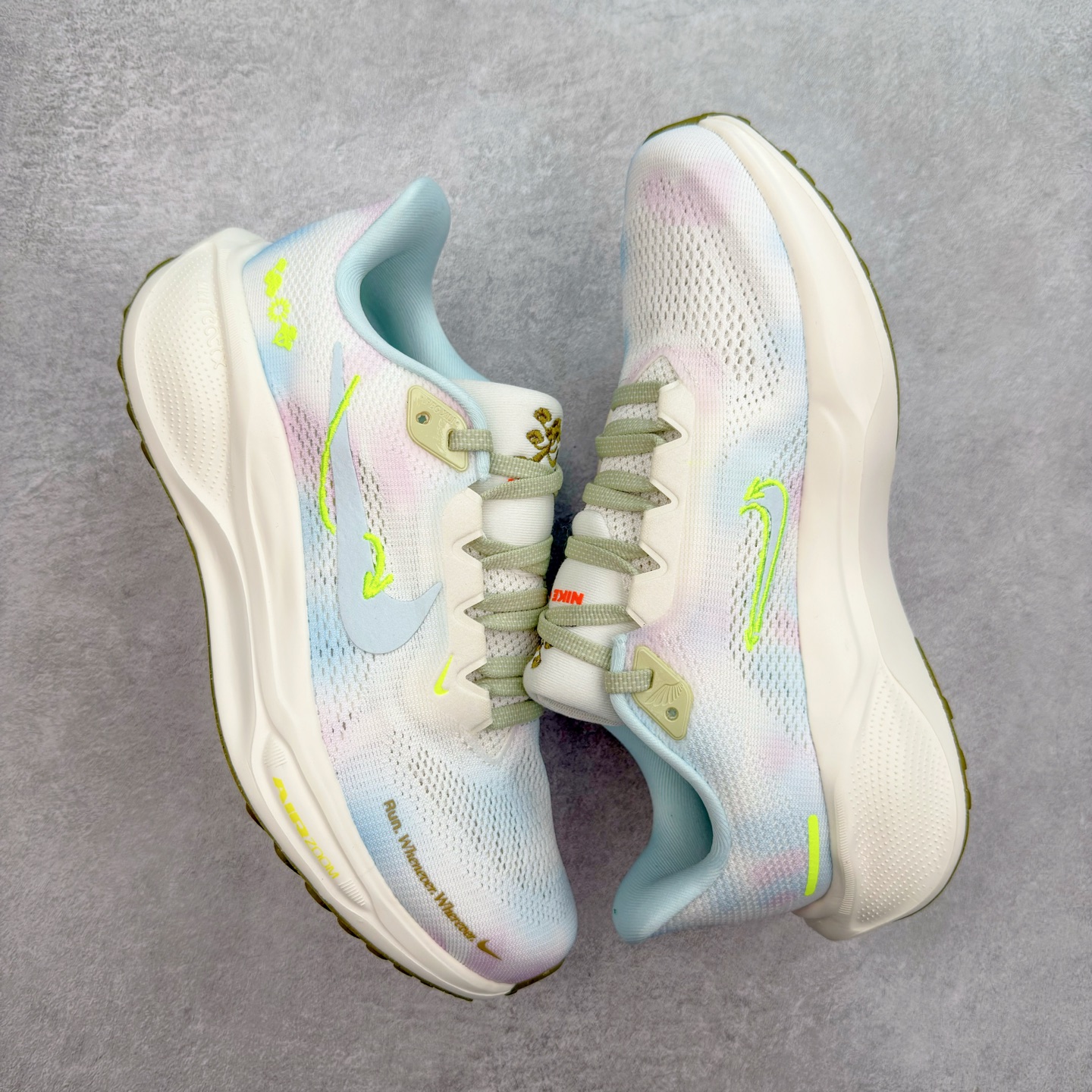 图片[3]-＃TG纯原 NK Zoom Pegasus 飞马41代马拉松系列网面透气缓震疾速跑鞋 独家渠道 市面未流通批次 奥莱直播间499 599一样的东西 碾压市面现存所有版本 公司一样的东西 超值回馈 帮你省钱 拥有 Zoom Air 一如既往的稳定感和流畅感 鞋面采用工程网眼设计 为特定高热区域营造出色透气性 进一步增加鞋面的穿孔数量 让足部能够快速散热 中足搭配 Flywire 飞线 在高速运动时营造舒适稳定的贴合感 内置Zoon气垫加持 动力十足 尺码：36 36.5 37.5 38 38.5 39 40 40.5 41 42 42.5 43 44 44.5 45-选品中心