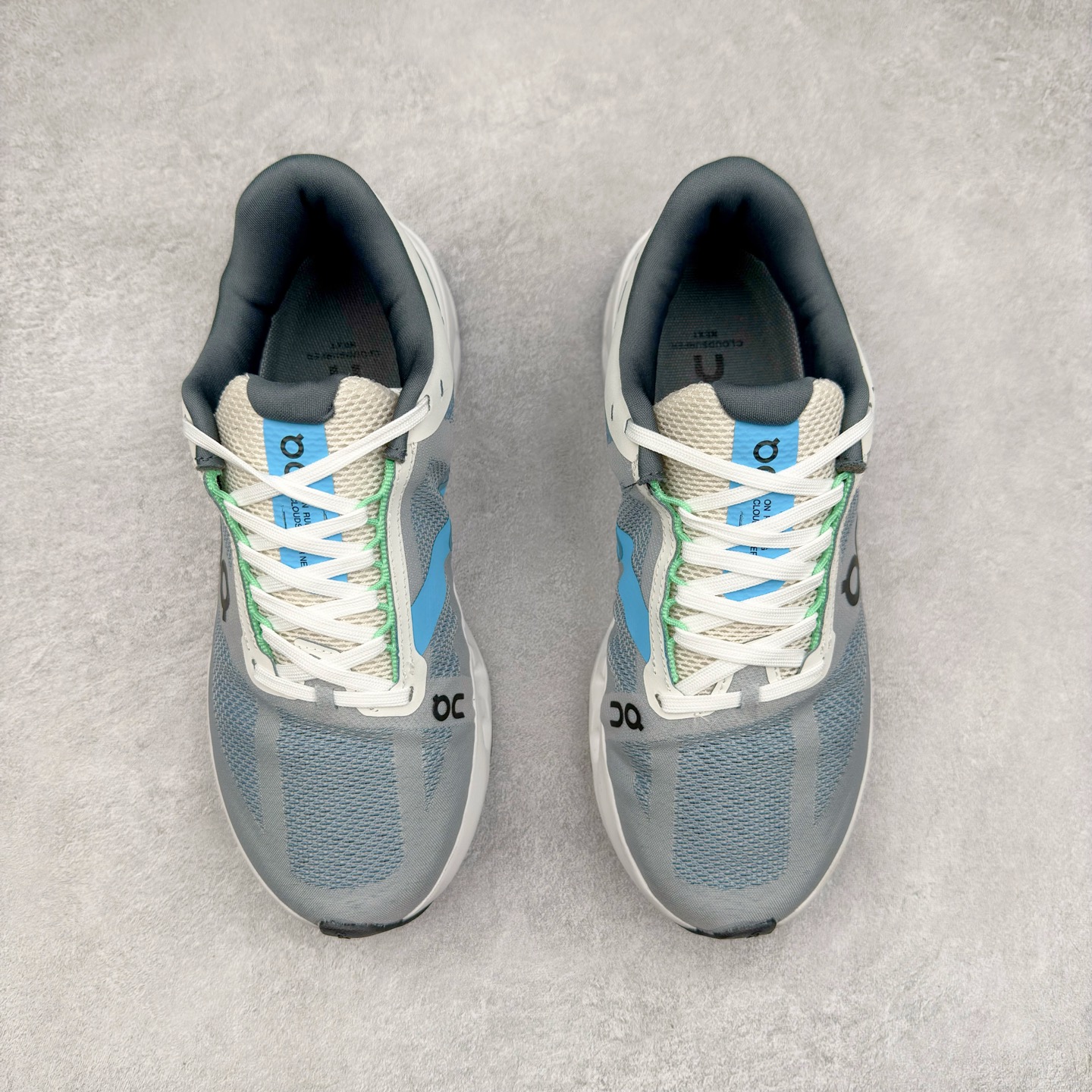 图片[2]-On昂跑 Cloudsurfer Next Wolf Honeydew 柔软舒适防滑耐磨低帮休闲跑步鞋 昂跑运动品牌 开创于2010年 缓震着陆、强效回弹、轻柔质感的设计构思始终是ON研制关键 与此同时基于“为全球提供革新性的跑步感受”信念 陆续推出了多款跑鞋及其以专业运动人体跑步工程学为设计关键的功能性跑步服饰设备 让跑者不费力气地畅快畅跑 尺码：36 36.5 37.5 38 38.5 39 40 40.5 41 42 42.5 43 44 44.5 45-选品中心