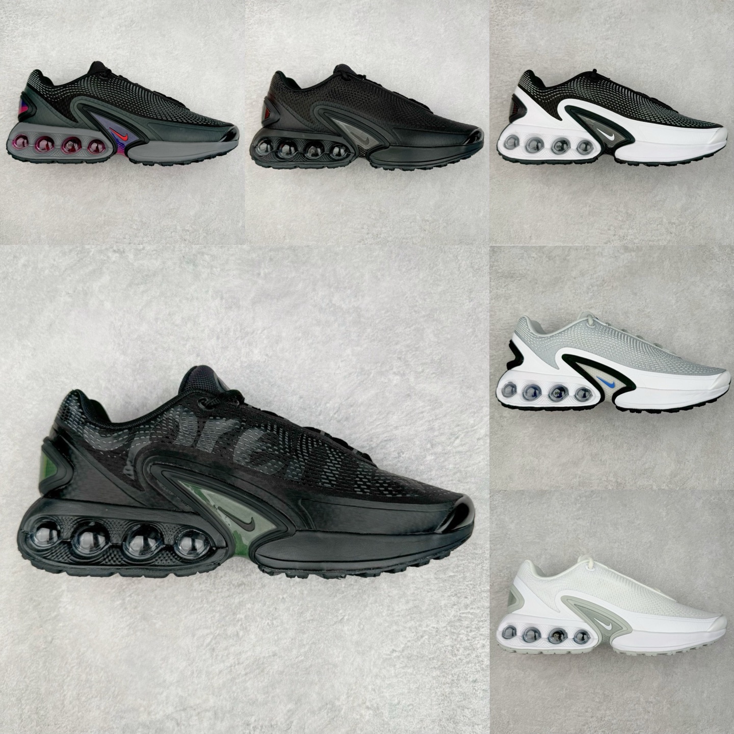 ＃Lw纯原 NK Air Max Dn 网布舒适时尚耐磨透气低帮生活气垫休闲鞋 鞋面将延续 Air Ma