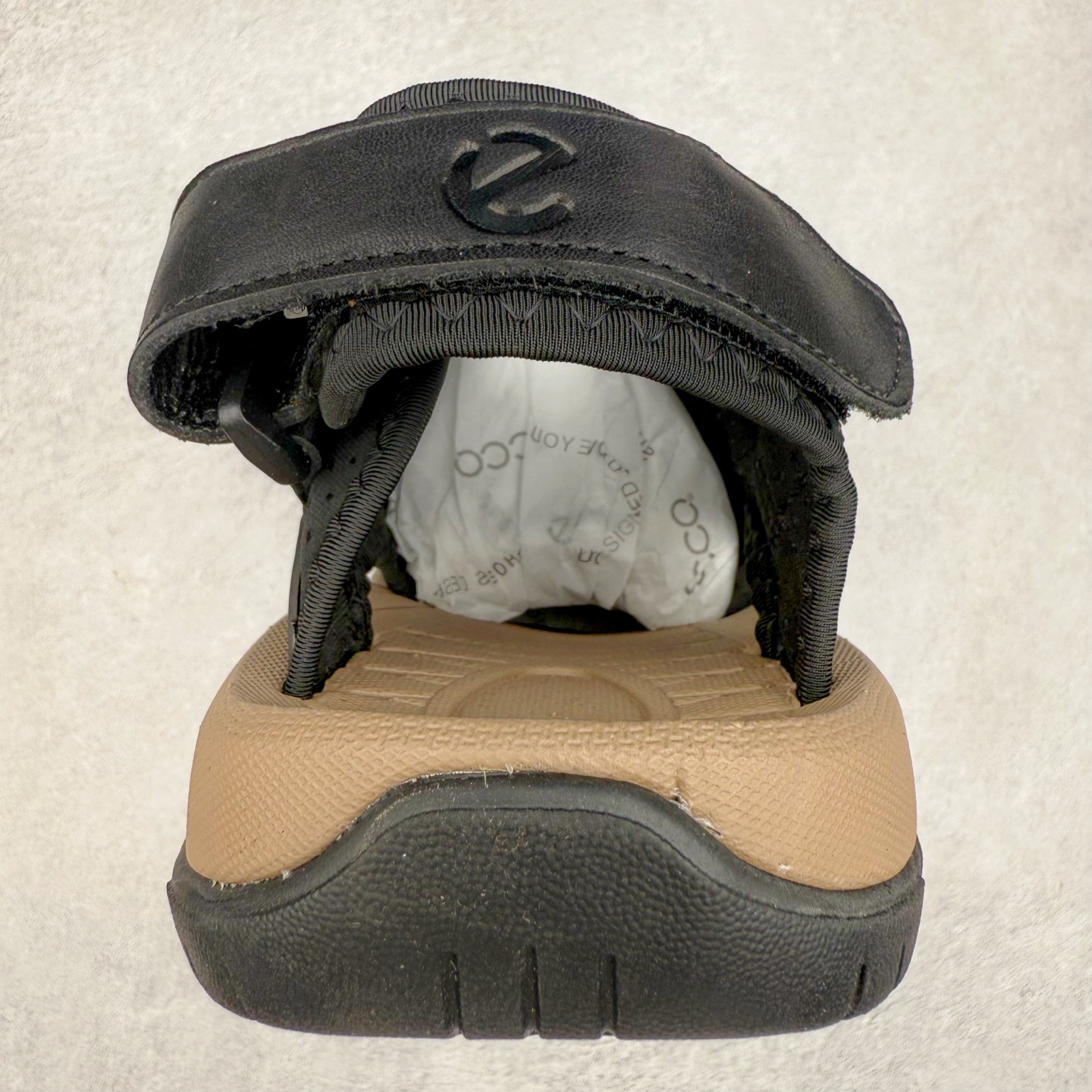 图片[8]-ECCO爱步包头凉鞋男款 25年新户外运动舒适沙滩鞋凉鞋 越野系列 牛皮鞋面，纹理自然，柔韧耐穿 内设有透气网布 尽享舒适体验 便捷抽绳魔术贴设计 可自由调节松紧，方便穿脱 柔软易弯折 带来舒适脚感 橡胶大底，适应多种地形 强劲抓地力 防滑耐磨 舒适休闲 随享假日 尺码：38 39 40 41 42 43 44 45（皮鞋码）-选品中心