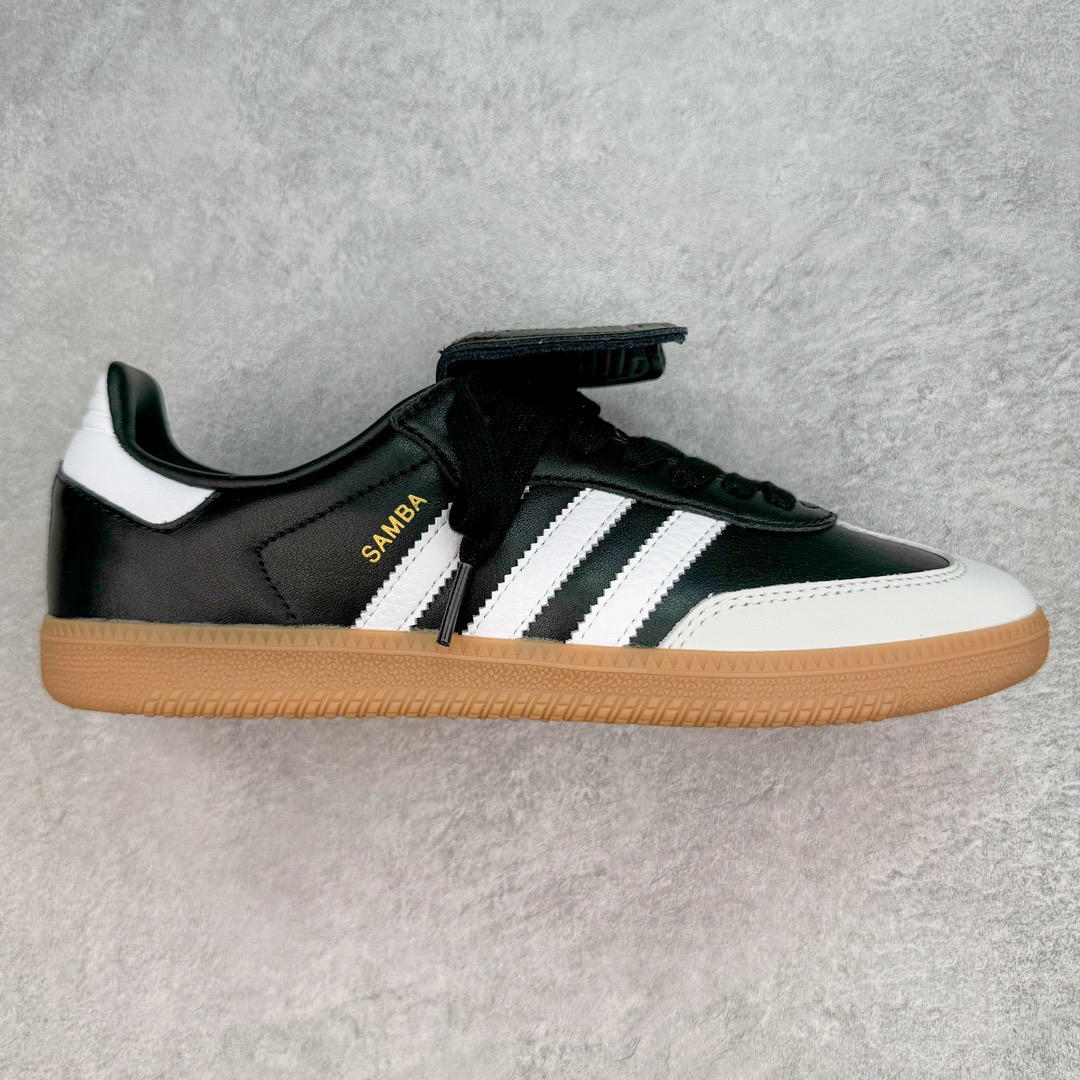 图片[2]-＃S2纯原福利 AD Original Samba OG 复古经典轻便板鞋 市场最高版本 正确烫金高频细节 原装纳米超迁+原装头层皮料 独家私模橡胶大底 原盒原配 这款桑巴鞋展示了高质量的工艺 带有装饰的超锁缝制和无缝的手感 柔软、柔软的皮革造型和标志性的3条纹完成了精致的外观 正规合身鞋带 鞋面上有绒面鞋垫 橡胶鞋底 享受正畸套筒软感 自50年代首次亮相以来就一直在赢得粉丝的青睐 尺码：36 36.5 37.5 38 38.5 39 40 40.5 41 42 42.5 43 44 44.5 45-选品中心