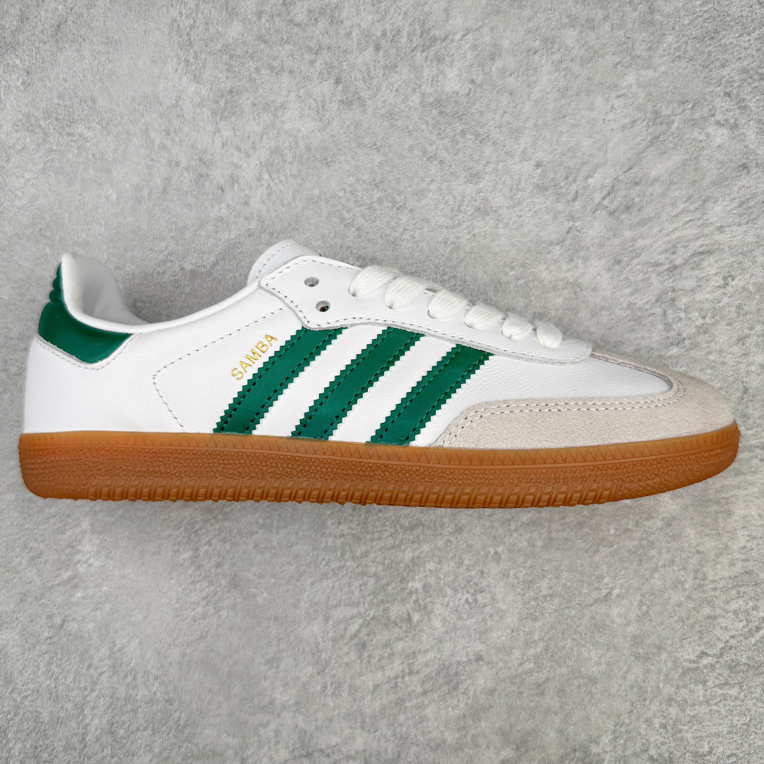 图片[8]-＃S2纯原福利 AD Original Samba OG 复古经典轻便板鞋 市场最高版本 正确烫金高频细节 原装纳米超迁+原装头层皮料 独家私模橡胶大底 原盒原配 这款桑巴鞋展示了高质量的工艺 带有装饰的超锁缝制和无缝的手感 柔软、柔软的皮革造型和标志性的3条纹完成了精致的外观 正规合身鞋带 鞋面上有绒面鞋垫 橡胶鞋底 享受正畸套筒软感 自50年代首次亮相以来就一直在赢得粉丝的青睐 尺码：36 36.5 37.5 38 38.5 39 40 40.5 41 42 42.5 43 44 44.5 45-选品中心
