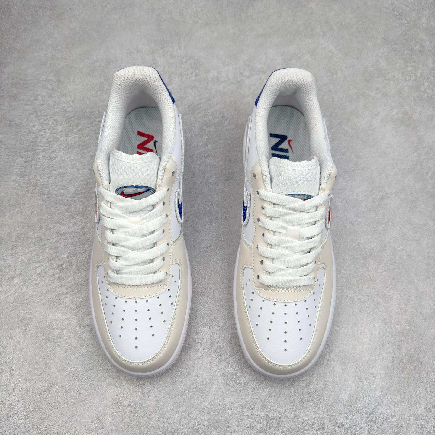 图片[2]-＃XT纯原 NK Air Force 1´07 Low 空军一号低帮百搭休闲运动板鞋 FZ3190-400 顶级批次 2022全新楦头鞋型 鱼鳞大底 历时开发三个月 清洁度完美 二维码鞋标 内置芯片及solo气垫 大底高度及其弧度依照正品 钢印 logo刺绣 鞋口弧度 鞋头长度 鞋面冲孔 鞋垫背胶及钢印 完美鞋型对比正品 每一处都是细节满满 柔软、弹性十足的缓震性能和出色的中底设计 横跨复古与现代的外型结合 造就出风靡全球 三十多年的Force 1 直到今天还深受青睐 实拍调校N版已经零色差零失真 百分百还原实物色彩所见即所得 不存在货不对板色差等低级问题 选购参考实物拍摄 不混卖不参货 只用心做好货严格选品 承诺混一赔十 尺码：36 36.5 37.5 38 38.5 39 40 40.5 41 42 42.5 43 44 44.5 45-选品中心