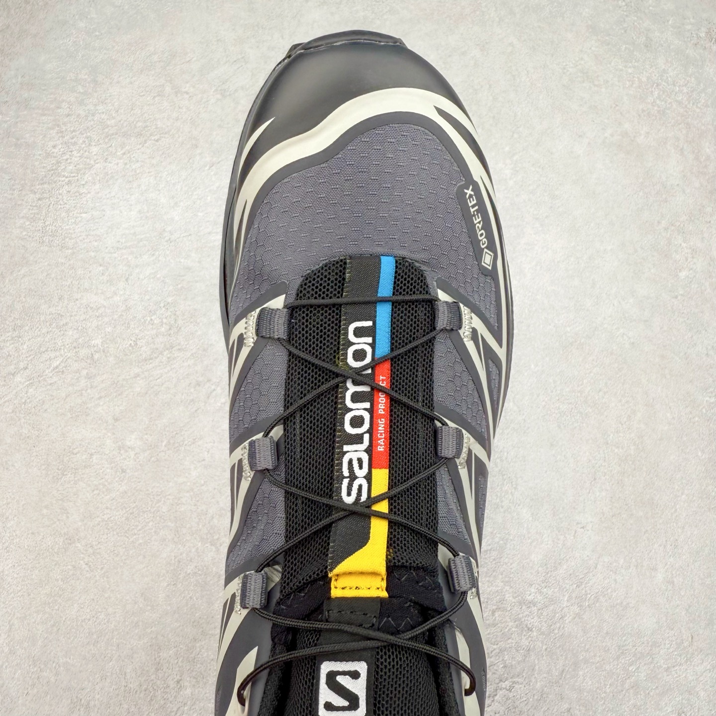 图片[4]-＃纯原福利 Salomon 萨洛蒙 XT-6 复古机能户外跑鞋 这双XT-6 鞋面以锯齿状的包裹系统呈现 在黑色基底之下加入了各种色点缀 内嵌式的袜套设计与 Quicklace 系带系统一道 实现了立体包裹与精准贴合 结合 Contagrip 大底科技 让穿着者可以轻松驾驭户外与通勤下的任何运动生活场景 无缝鞋身户外随意纵横 颜值与脚感兼备 出街通勤 绝对非常吸睛 你值得拥有 尺码：36 36.5 37.5 38 38.5 39 40 40.5 41 42 42.5 43 44 44.5 45-选品中心