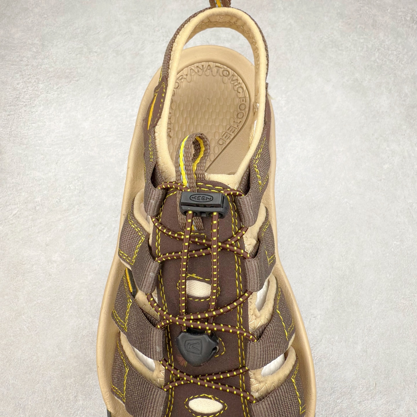 图片[5]-人气户外休闲鞋品牌-科恩Keen Uneek Flat-M 平底编织弹力穿搭溯溪涉水休闲户外凉鞋 #外贸订单出口品质#采用进口机台编制两根尼龙绳组成鞋面(快干衬里原料!!)#原装轻量级EVA中底缓震材质组合防滑橡胶外底部 夏季潮鞋,文青界的凉鞋至尊 都市机能户外品牌 KEEN 向来积极为其旗下大热鞋款 UNEEK 推出联名款，后跟为全封闭设计，快干衬里，HIGH-TRACTION橡胶外底，及轻量级EVA中底，达到轻量缓震的同时减轻重量。尺码：35 36 37 38 40 41 42 43 44 45-选品中心