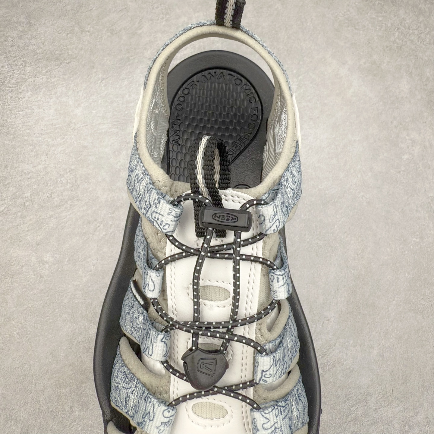 图片[5]-人气户外休闲鞋品牌-科恩Keen Uneek Flat-M 平底编织弹力穿搭溯溪涉水休闲户外凉鞋 #外贸订单出口品质#采用进口机台编制两根尼龙绳组成鞋面(快干衬里原料!!)#原装轻量级EVA中底缓震材质组合防滑橡胶外底部 夏季潮鞋,文青界的凉鞋至尊 都市机能户外品牌 KEEN 向来积极为其旗下大热鞋款 UNEEK 推出联名款，后跟为全封闭设计，快干衬里，HIGH-TRACTION橡胶外底，及轻量级EVA中底，达到轻量缓震的同时减轻重量。尺码：35 36 37 38 40 41 42 43 44 45-选品中心