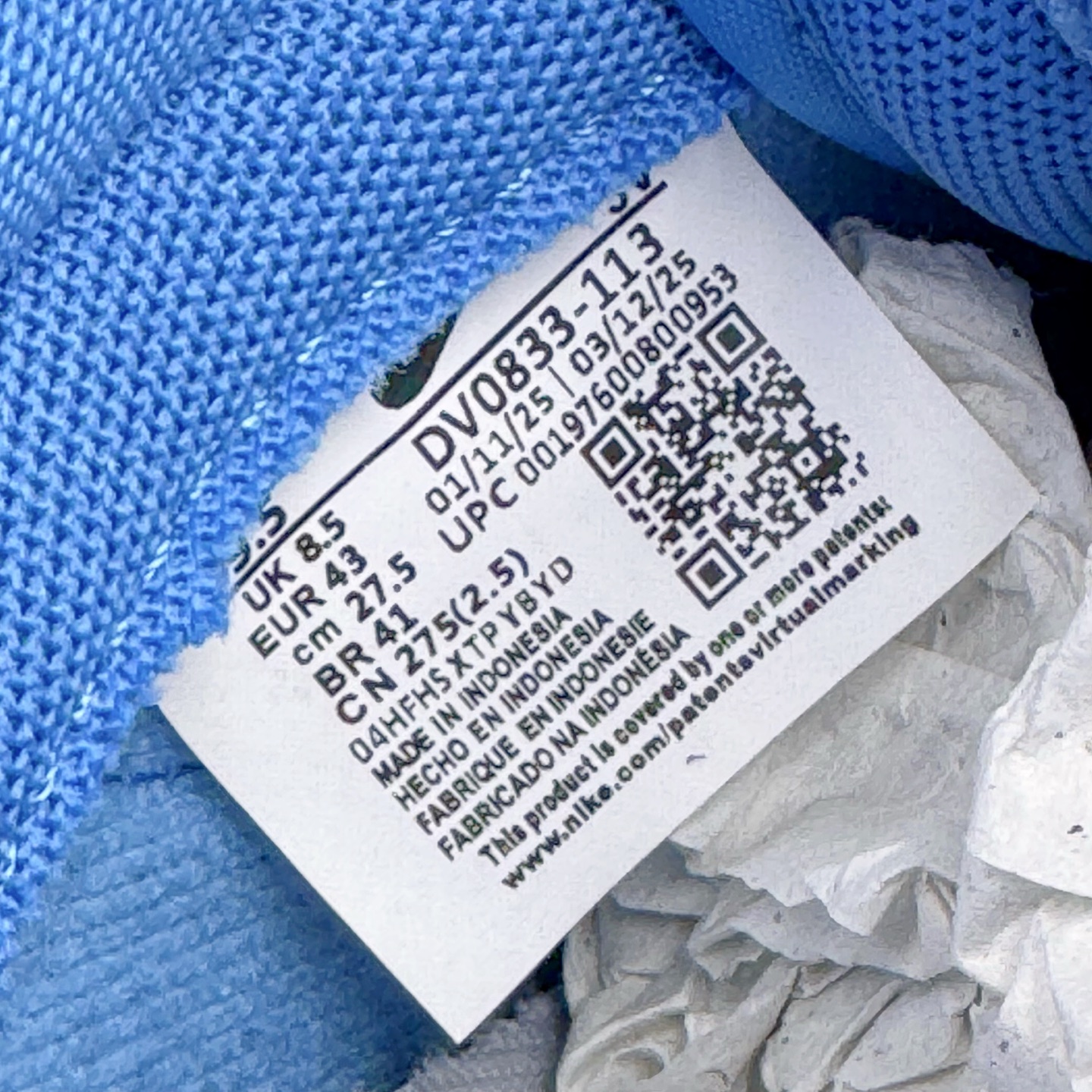 图片[19]-＃YC纯原 NK Dunk Low 北卡蓝2.0 DV0833-113 实力大厂出品 新配色陆续开发 利润个位数只为口碑 全套原纸板楦头开发 确保原汁原味 完美呈现DUNK版型 一比一鞋头弧度高度鞋身弧度 此版本只针对中端市场 皮料材质有所更替 其他数据细节工艺流程均保持一致 绝不口嗨 细节品控鞋型随意对比 独家私模官方第六代原厂航空铝磨具打磨大底 鞋头坡度极致还原 无解鞋型 原盒原配 圈内天花板工艺 原厂玻璃冲刀 超高清洁度 全鞋零毛边皮料切割 原厂中底布点胶 中底布拉帮走线遵循公司 尺码：36 36.5 37.5 38 38.5 39 40 40.5 41 42 42.5 43 44 44.5 45 46-选品中心