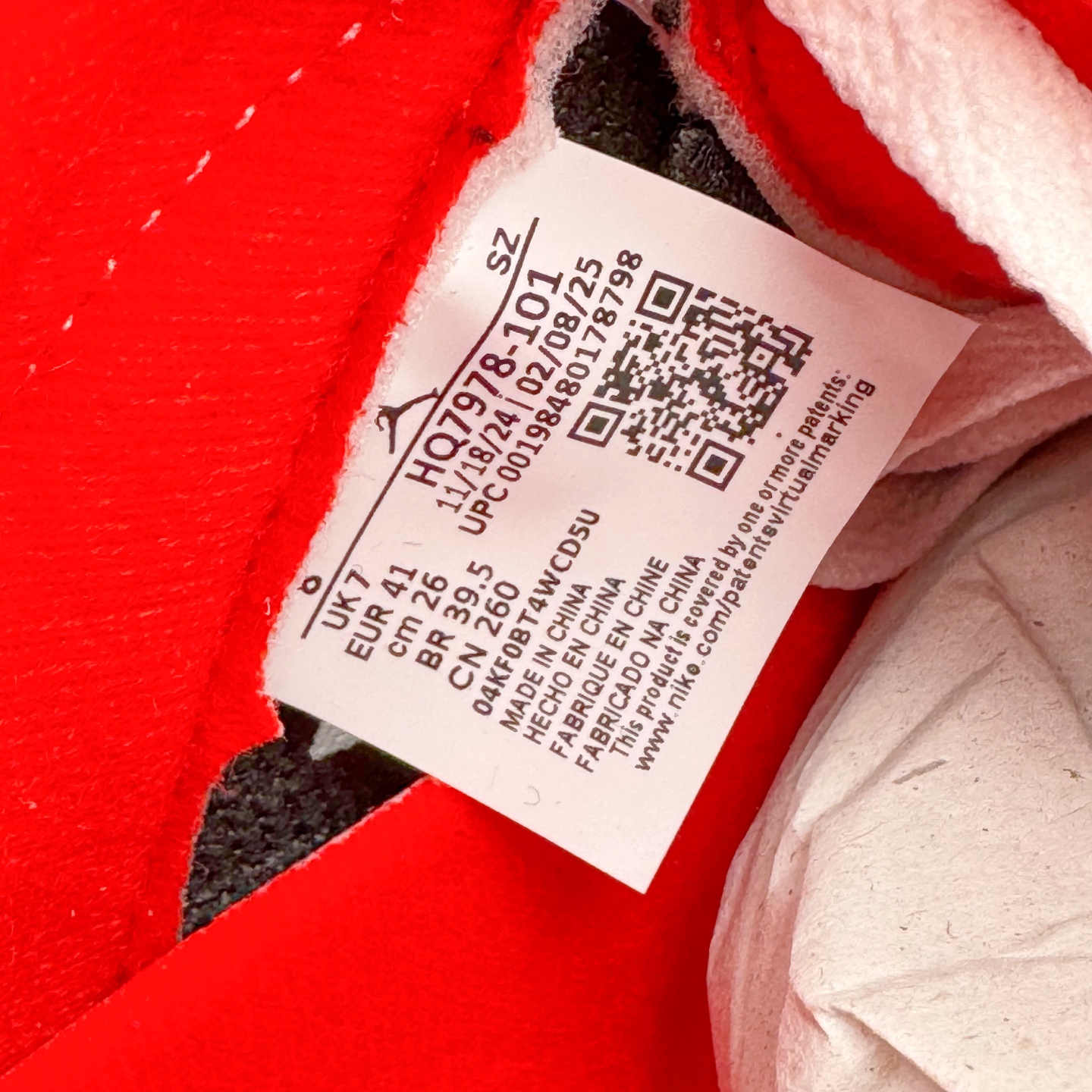 图片[12]-＃KZ纯原 Air Jordan AJ5 OG 火焰红 HQ7978-101 原厂全套原楦原纸板磨具开发 原厂皮料加持 原厂港宝加持定型后跟R度完美 同源原厂电绣 飞人针数密度立体效果一致 原厂拉帮手法 原厂配置纸衬高频鞋盒 原厂指令配双鞋带 原厂TPU网格鞋带扣 超高鞋面清洁度 最高QC检验标准 控制溢胶瑕疵 到手可放心比对发售原鞋 上脚百分百充正驾驭 尺码：40 40.5 41 42 42.5 43 44 44.5 45 46 47.5 48.5-选品中心