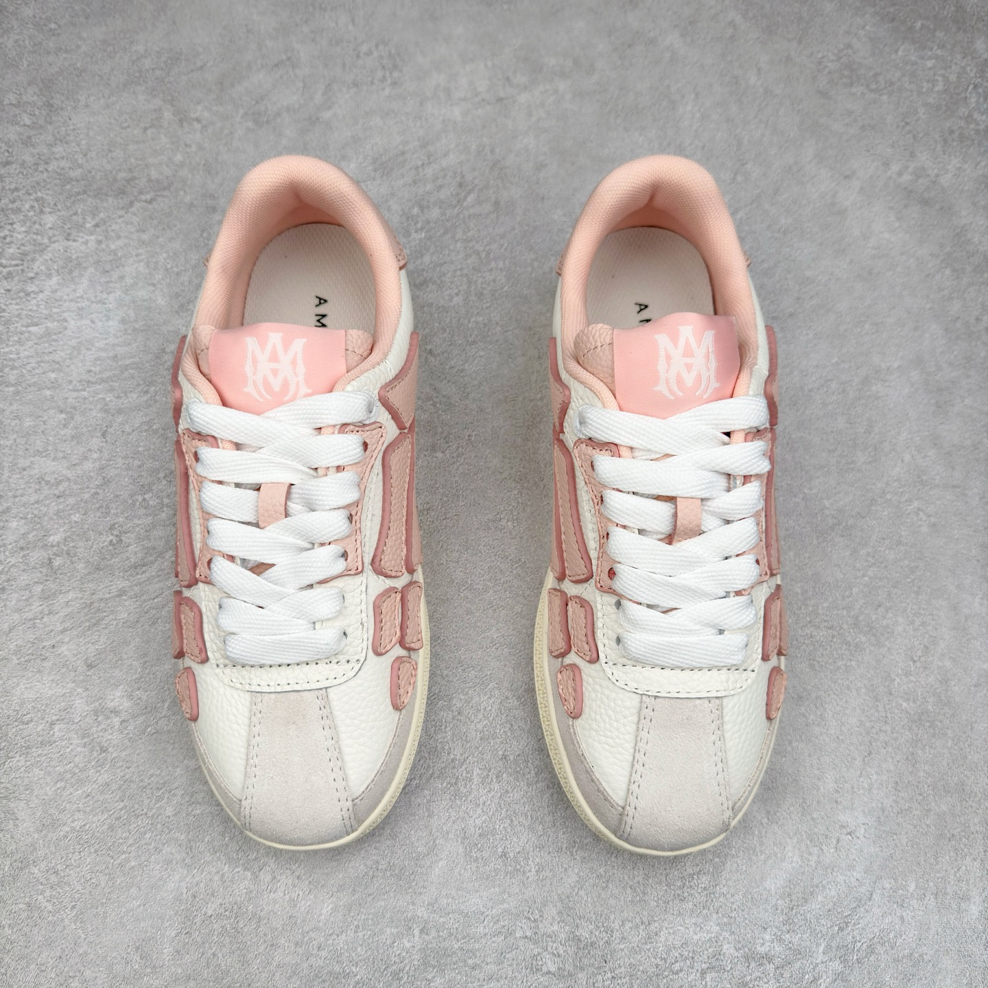 ＃莞产 Amiri 埃米尔 Skeleton Low-Skel top Sneakers 骨骼系列情侣鞋