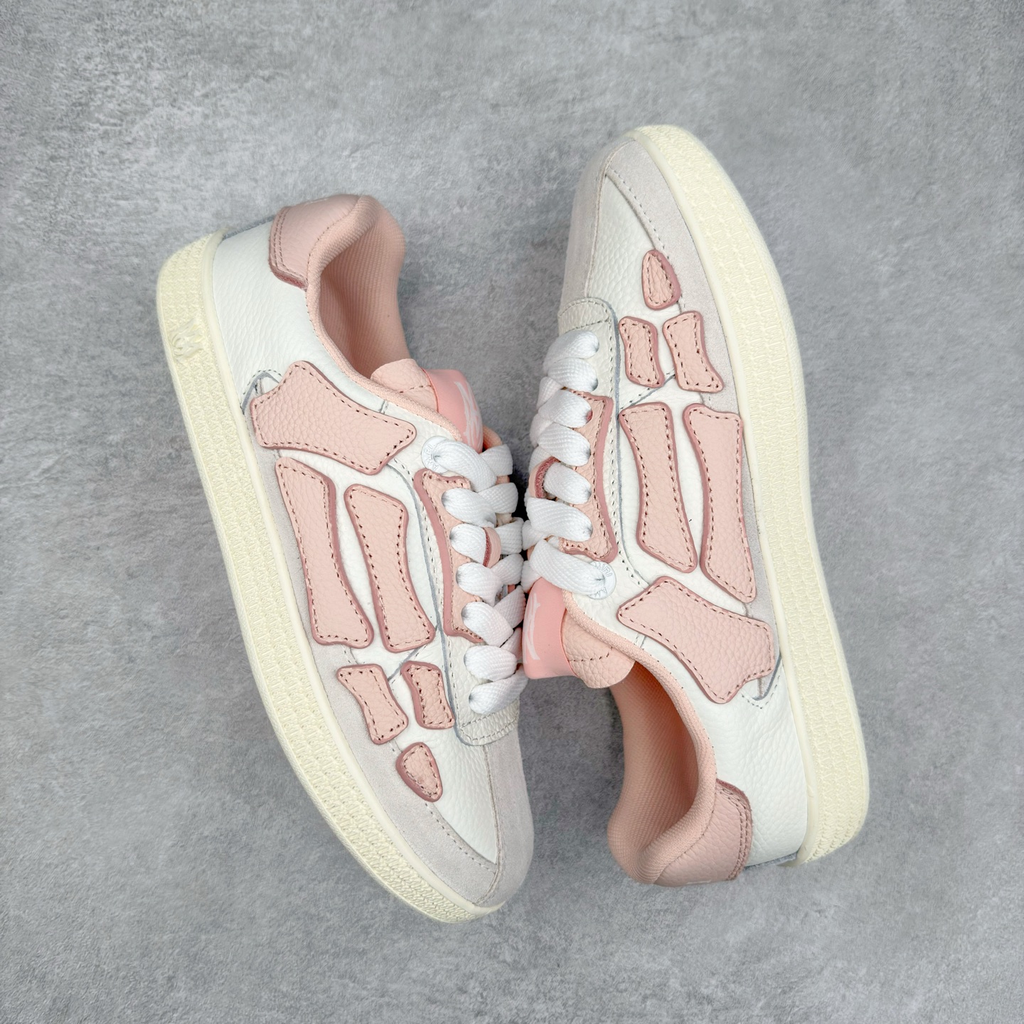 ＃莞产 Amiri 埃米尔 Skeleton Low-Skel top Sneakers 骨骼系列情侣鞋