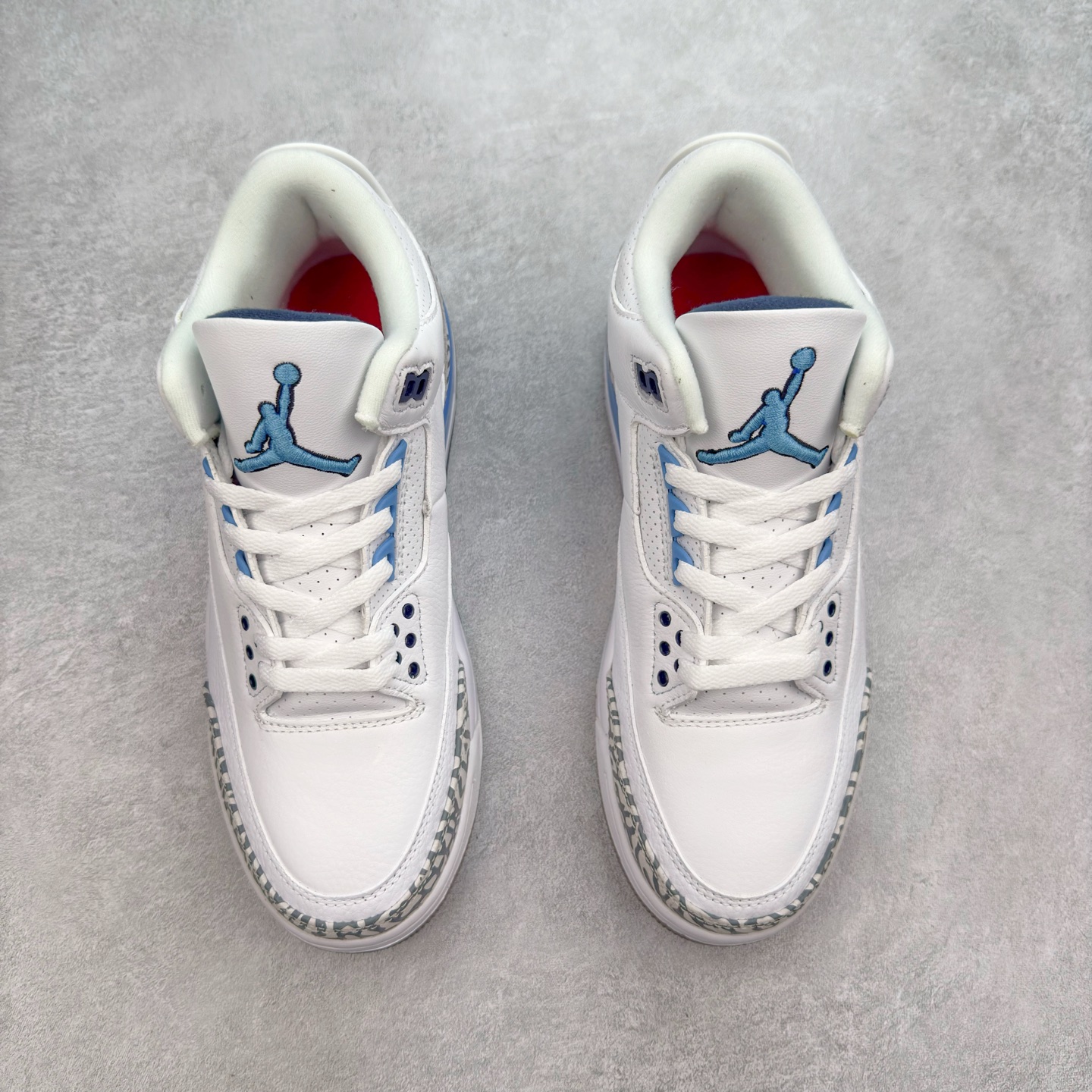 图片[2]-＃FQ福利特价 Air Jordan AJ3 系列 口碑大厂出品 原纸板楦头开发 定制优质皮料 完美鞋型匹配公司货 正确TPU鞋舌锁扣 最新原厂底模 大底卡色咬花完美 鞋柜必备鞋款 终端现货供应 尺码：40 40.5 41 42 42.5 43 44 44.5 45 46-选品中心