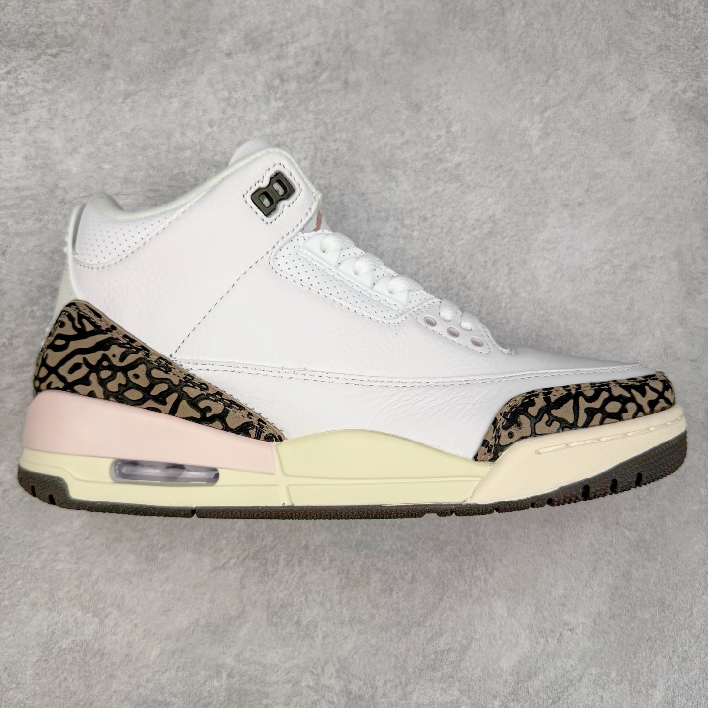 #FQ福利特价 Air Jordan AJ3 系列 口碑大厂出品 原纸板楦头开发 定制优质皮料 完美鞋型匹配公司货 正确TPU鞋舌锁扣 最新原厂底模 大底卡色咬花完美 鞋柜必备鞋款 终端现货供应 尺码:40 40.5 41 42 42.5 43 44 44.5 45 46-选品中心