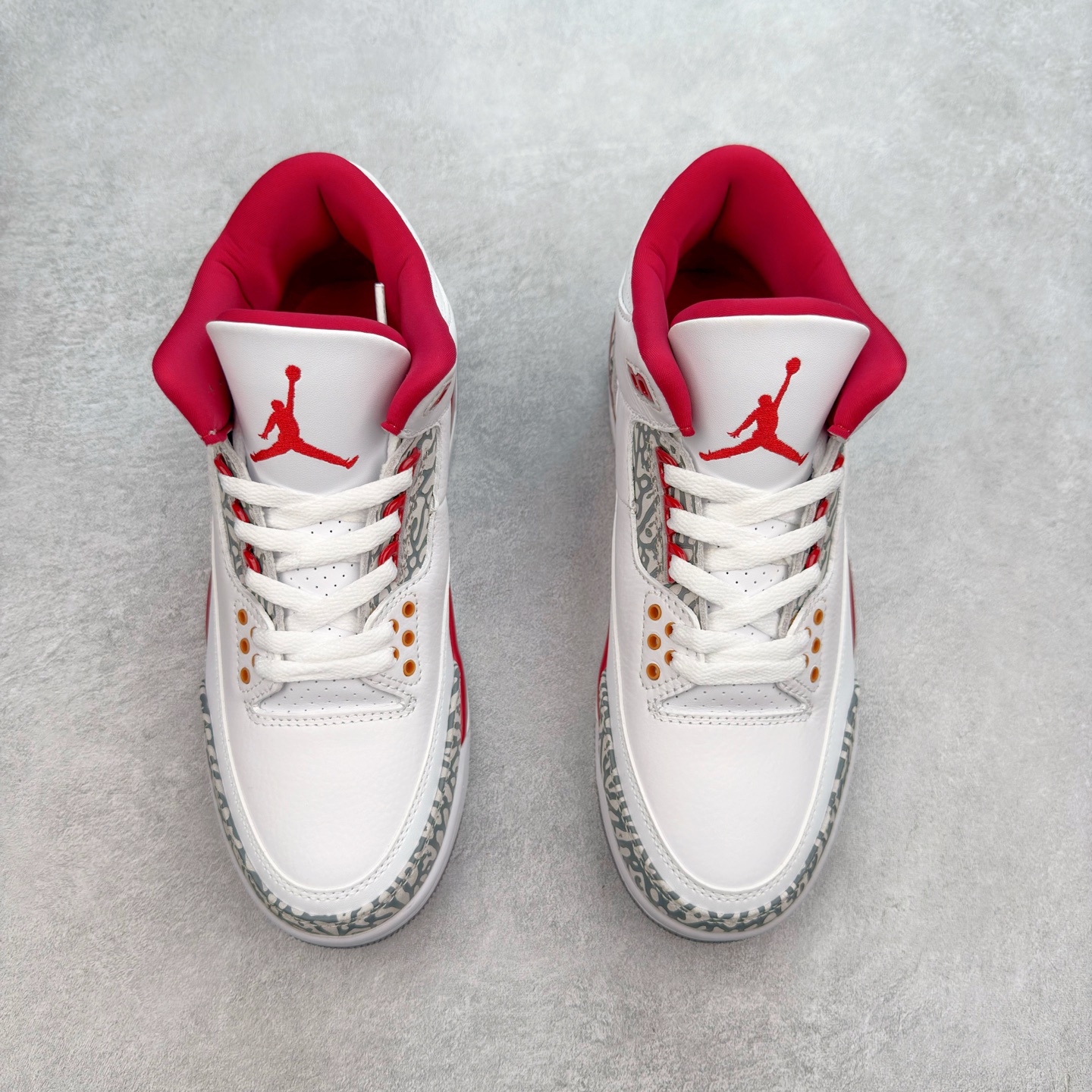 图片[2]-＃FQ福利特价 Air Jordan AJ3 系列 口碑大厂出品 原纸板楦头开发 定制优质皮料 完美鞋型匹配公司货 正确TPU鞋舌锁扣 最新原厂底模 大底卡色咬花完美 鞋柜必备鞋款 终端现货供应 尺码：40 40.5 41 42 42.5 43 44 44.5 45 46-选品中心