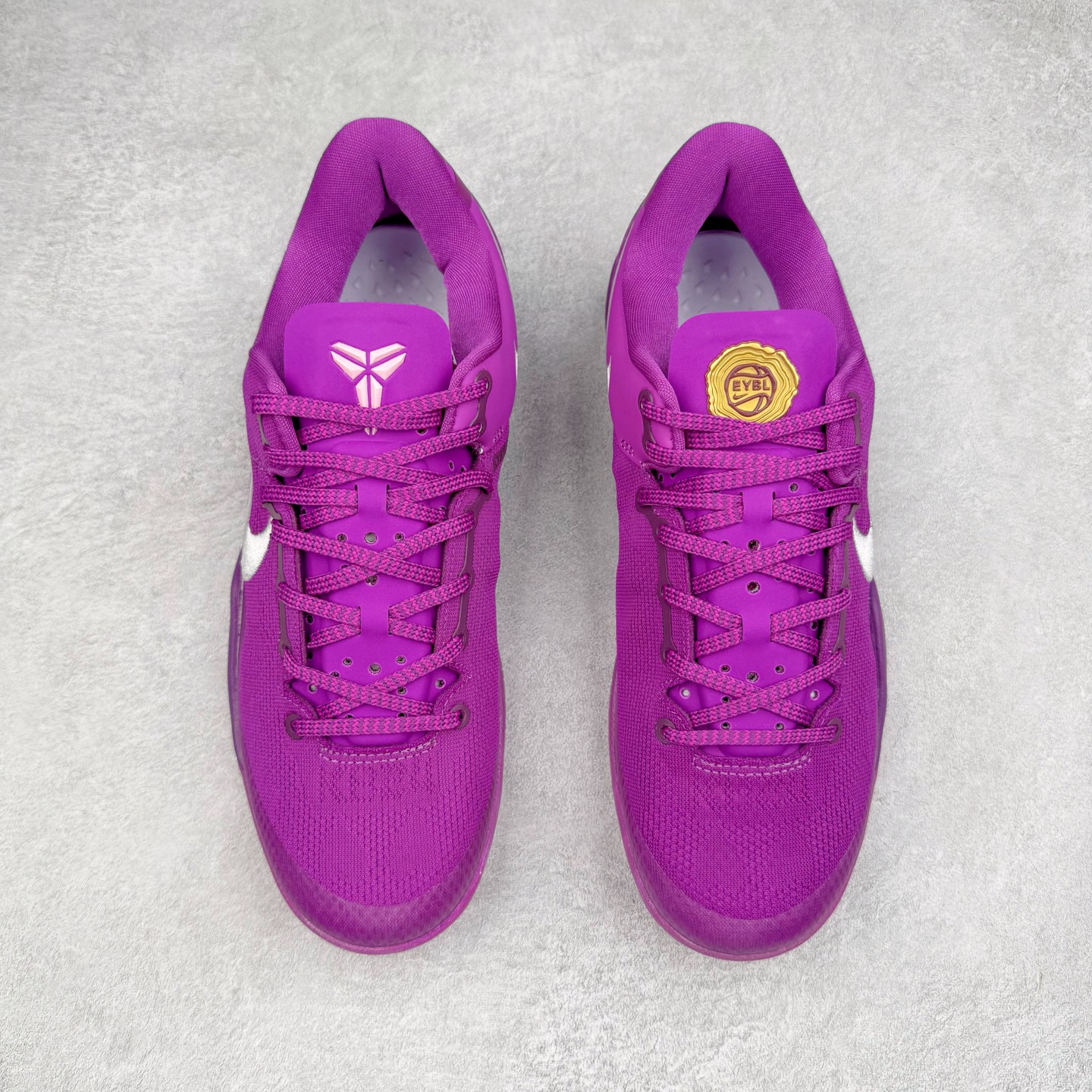 图片[2]-＃S2纯原 NK Zoom Kobe 8 科比八代 Eybl 紫色 HJ7265-500 React 科技鞋垫加持 实战配置直接拉满 原楦纸板开发 鞋身流线型、后跟塑形 区分土肥圆 原厂针织鞋面一针一线匹配原版 全身鞋材卡料色独家定制 唯一万针立体刺绣SWOOSH 真实底模最大48.5 实战利器 专供海外市场 尺码：40 40.5 41 42 42.5 43 44 44.5 45 46 47.5 48.5 （脚宽、脚胖 建议买大半码）-选品中心