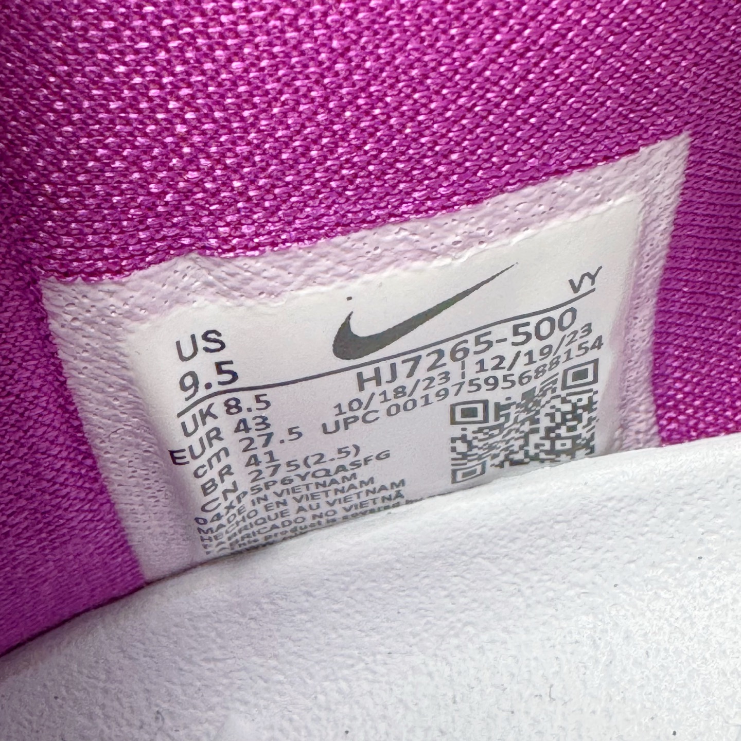 图片[10]-＃S2纯原 NK Zoom Kobe 8 科比八代 Eybl 紫色 HJ7265-500 React 科技鞋垫加持 实战配置直接拉满 原楦纸板开发 鞋身流线型、后跟塑形 区分土肥圆 原厂针织鞋面一针一线匹配原版 全身鞋材卡料色独家定制 唯一万针立体刺绣SWOOSH 真实底模最大48.5 实战利器 专供海外市场 尺码：40 40.5 41 42 42.5 43 44 44.5 45 46 47.5 48.5 （脚宽、脚胖 建议买大半码）-选品中心