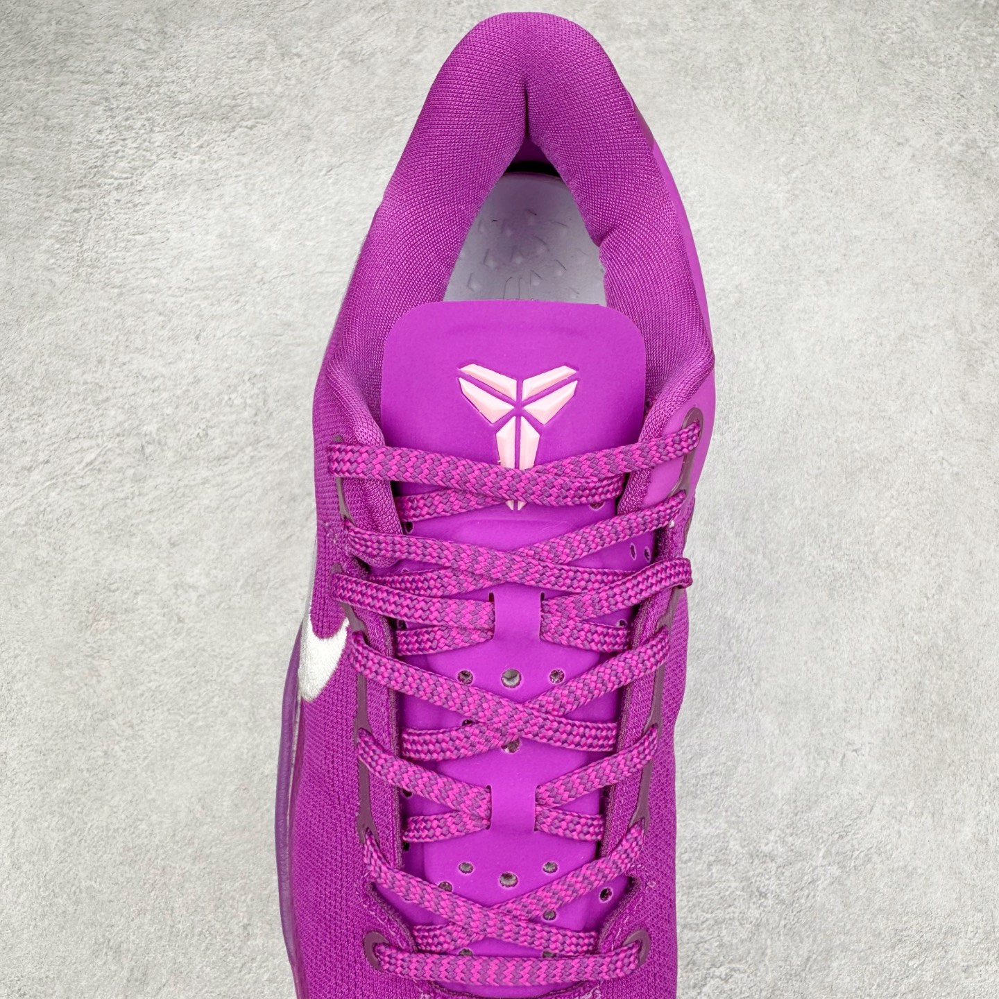 图片[5]-＃S2纯原 NK Zoom Kobe 8 科比八代 Eybl 紫色 HJ7265-500 React 科技鞋垫加持 实战配置直接拉满 原楦纸板开发 鞋身流线型、后跟塑形 区分土肥圆 原厂针织鞋面一针一线匹配原版 全身鞋材卡料色独家定制 唯一万针立体刺绣SWOOSH 真实底模最大48.5 实战利器 专供海外市场 尺码：40 40.5 41 42 42.5 43 44 44.5 45 46 47.5 48.5 （脚宽、脚胖 建议买大半码）-选品中心