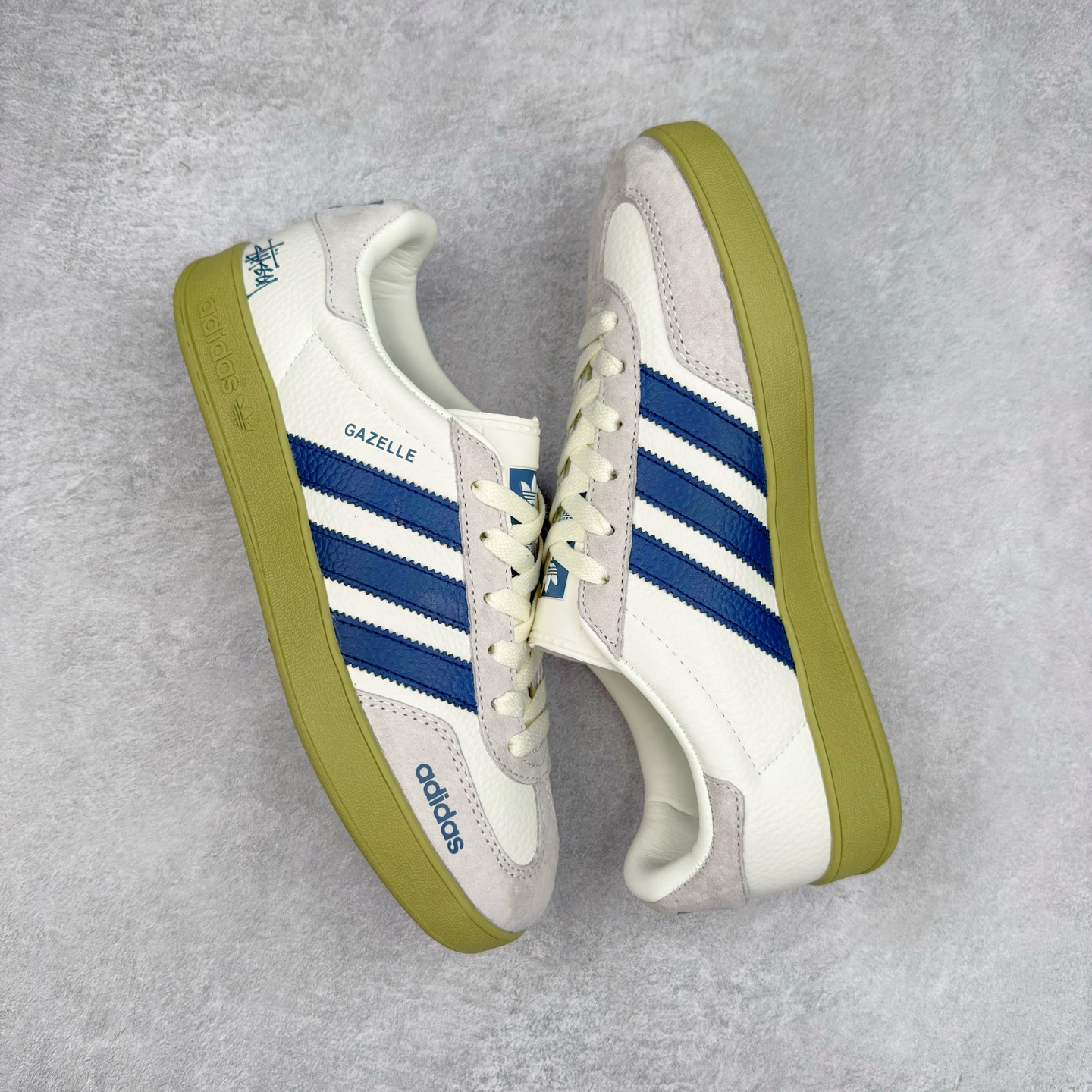 图片[3]-＃C2 AD Gazelle Indoor Trainers 羚羊内训系列低帮复古百搭休闲运动德训风板鞋 DD6602 90年代经典的复刻版！自60年代以足球训练鞋面世以来,Gazelle就以其经典设计席卷全球。1991年版本的复刻,再造经典Gazelle。采用皮革打造,搭配浊色细节,让这款经典更加简约。尺码：36 36⅔ 37⅓ 38 38⅔ 39⅓ 40 40⅔ 41⅓ 42 42⅔ 43⅓ 44⅓ 44⅔ 45-选品中心