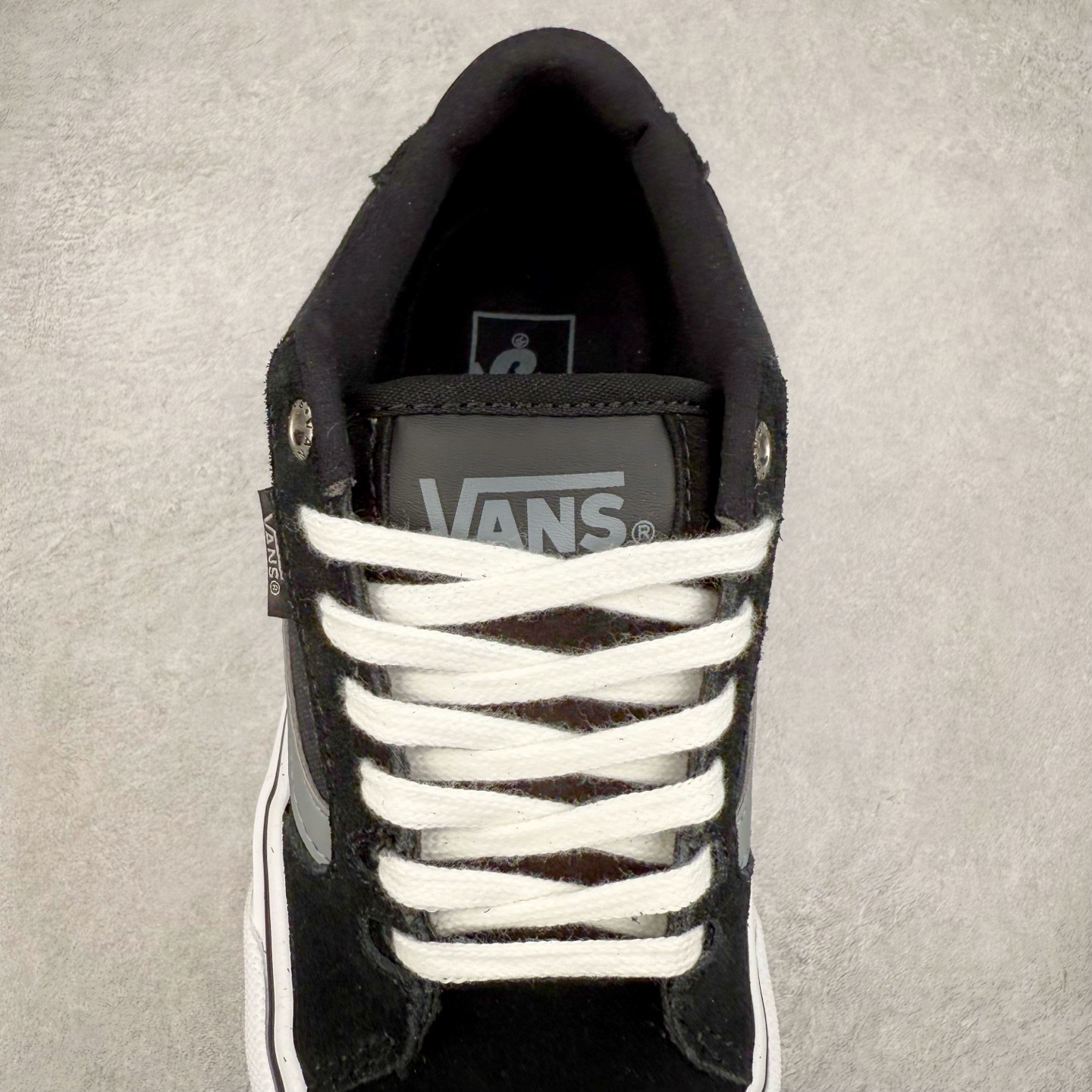 图片[5]-Vans Old Skool Faulkner 黑灰 范斯官方 防滑轻便低帮休闲滑板鞋 货号：VN0A34A4MKI 尺码：35 36 36.5 37 38 38.5 39 40 40.5 41 42 42.5 43 44-选品中心