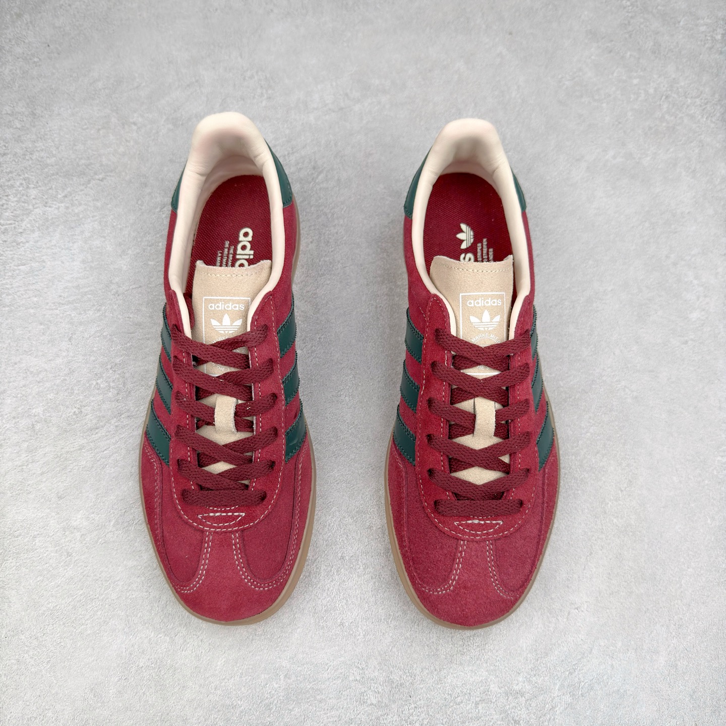 图片[2]-AD Gazelle Indoor Trainers 羚羊内训系列低帮复古百搭休闲运动德训风板鞋 JH5403 90年代经典的复刻版！自60年代以足球训练鞋面世以来,Gazelle就以其经典设计席卷全球。1991年版本的复刻,再造经典Gazelle。采用皮革打造,搭配浊色细节,让这款经典更加简约。尺码：36 36⅔ 37⅓ 38 38⅔ 39⅓ 40 40⅔ 41⅓ 42 42⅔ 43⅓ 44⅓ 44⅔ 45-选品中心