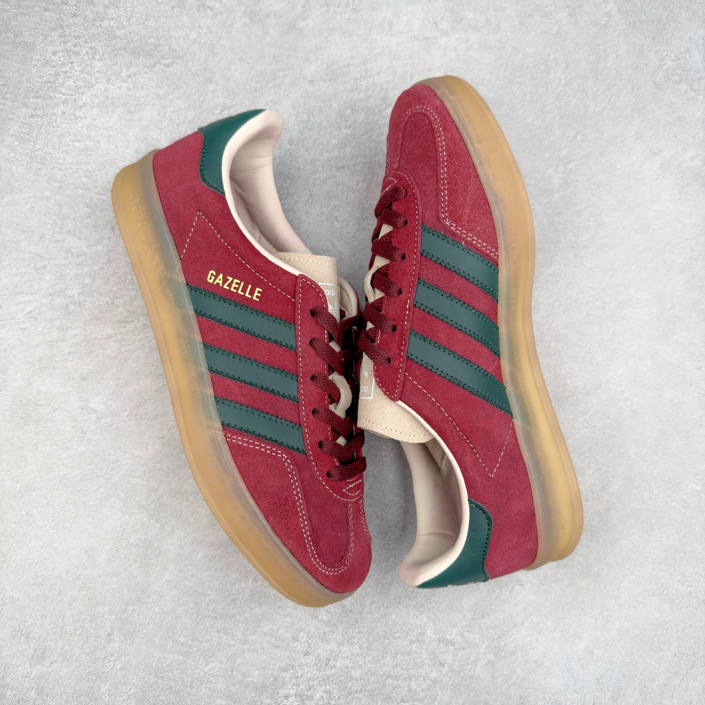 图片[3]-AD Gazelle Indoor Trainers 羚羊内训系列低帮复古百搭休闲运动德训风板鞋 JH5403 90年代经典的复刻版！自60年代以足球训练鞋面世以来,Gazelle就以其经典设计席卷全球。1991年版本的复刻,再造经典Gazelle。采用皮革打造,搭配浊色细节,让这款经典更加简约。尺码：36 36⅔ 37⅓ 38 38⅔ 39⅓ 40 40⅔ 41⅓ 42 42⅔ 43⅓ 44⅓ 44⅔ 45-选品中心