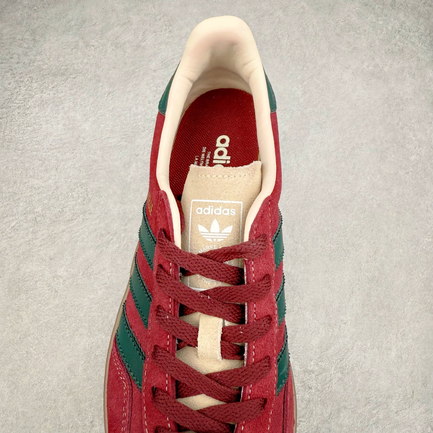 图片[5]-AD Gazelle Indoor Trainers 羚羊内训系列低帮复古百搭休闲运动德训风板鞋 JH5403 90年代经典的复刻版！自60年代以足球训练鞋面世以来,Gazelle就以其经典设计席卷全球。1991年版本的复刻,再造经典Gazelle。采用皮革打造,搭配浊色细节,让这款经典更加简约。尺码：36 36⅔ 37⅓ 38 38⅔ 39⅓ 40 40⅔ 41⅓ 42 42⅔ 43⅓ 44⅓ 44⅔ 45-选品中心