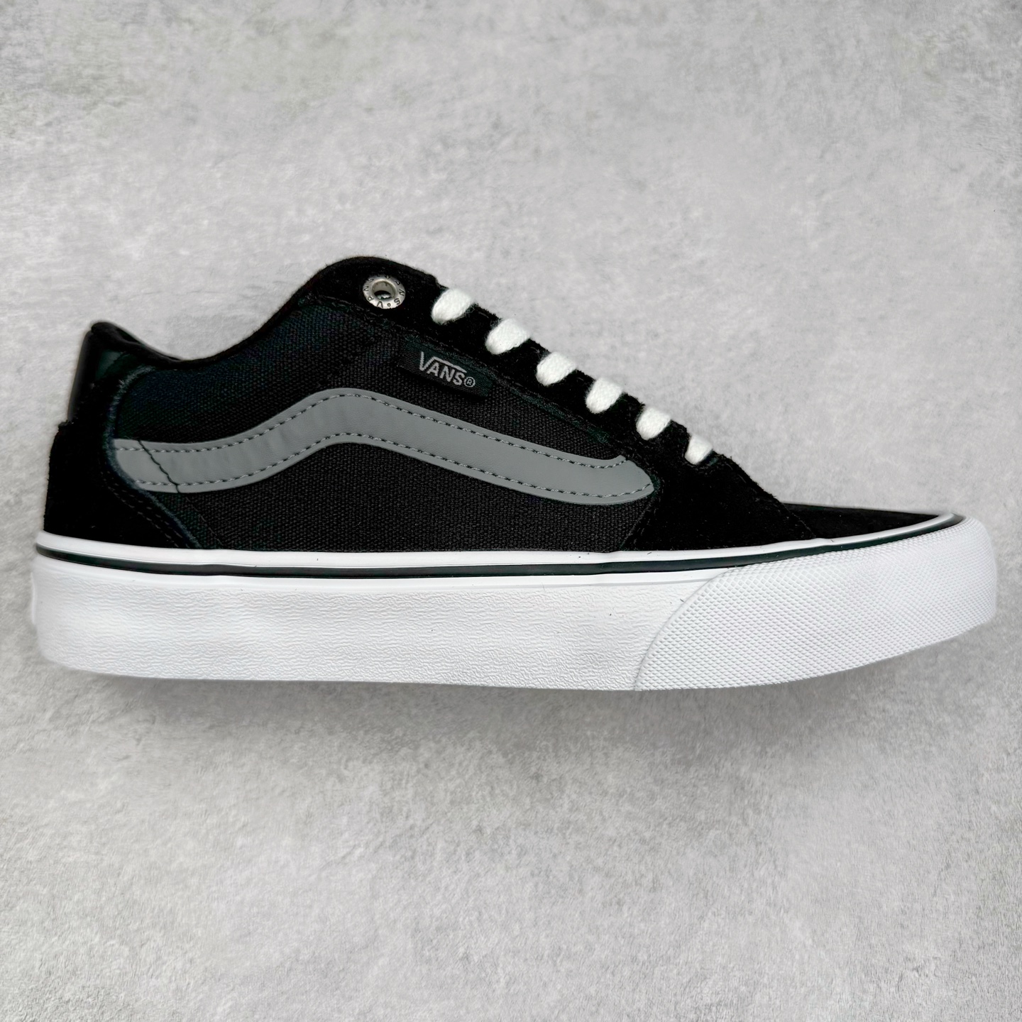 Vans Old Skool Faulkner 黑灰 范斯官方 防滑轻便低帮休闲滑板鞋 货号：VN0A34A4MKI 尺码：35 36 36.5 37 38 38.5 39 40 40.5 41 42 42.5 43 44-选品中心
