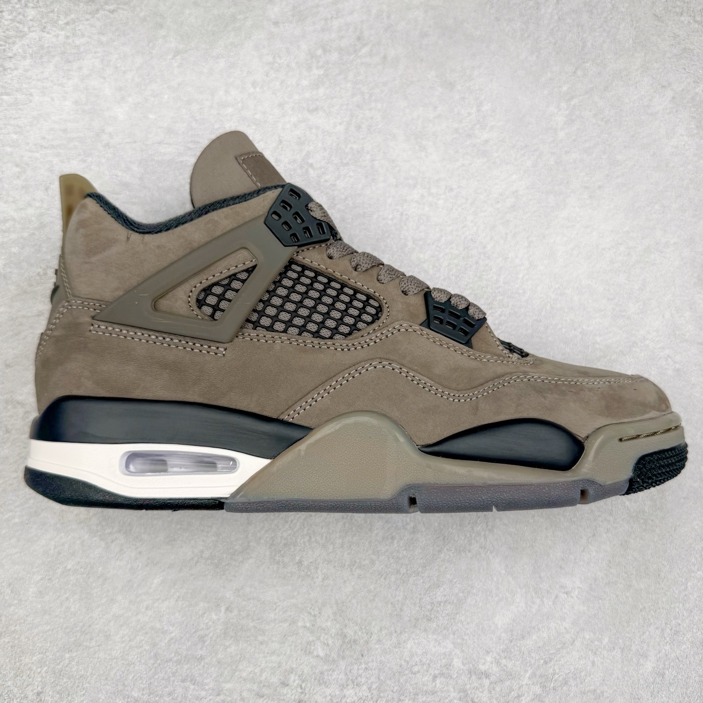 ＃F版 Air Jordan AJ4 Ship “Cave Stone”摩卡棕色 FV5029-200 大厂出品 全头层加持 原鞋原楦原纸板同源开发 完美呈现乔4的版型 内侧正确双色网格 还原细节 原厂皮料 正确气垫颜色 正确网格工艺 正确拉帮工艺 全鞋原装材料制作 原档案原模具打造 支持全方位与正品对比 尺码：36 36.5 37.5 38 38.5 39 40 40.5 41 42 42.5 43 44 44.5 45 46 47.5-选品中心