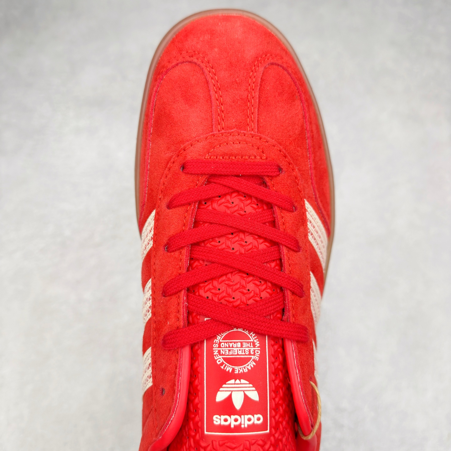 图片[4]-AD Gazelle Indoor Trainers 羚羊内训系列低帮复古百搭休闲运动德训风板鞋 JI2756 90年代经典的复刻版！自60年代以足球训练鞋面世以来,Gazelle就以其经典设计席卷全球。1991年版本的复刻,再造经典Gazelle。采用皮革打造,搭配浊色细节,让这款经典更加简约。尺码：36 36⅔ 37⅓ 38 38⅔ 39⅓ 40 40⅔ 41⅓ 42 42⅔ 43⅓ 44⅓ 44⅔ 45-选品中心