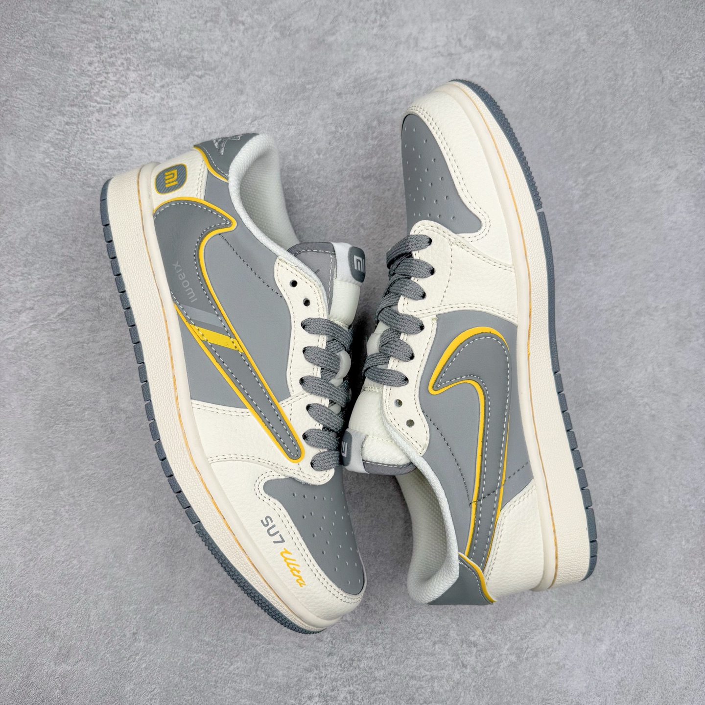 图片[3]-TS x Air Jordan AJ1 Low 倒钩低帮联名定制配色 XX3168-202 原厂内置气垫魔块 A模大底 头层小牛皮 鞋舌AJ原厂专用牛津布+AJ专用反口珍珠布+原厂无杂质高弹内里海棉+特殊封边弹力鞋带 实拍调校N版已经零色差零失真 百分百还原实物色彩所见即所得 不存在货不对板色差等低级问题 选购参考实物拍摄 不混卖不参货 只用心做好货严格选品 承诺混一赔十 尺码：36 36.5 37.5 38 38.5 39 40 40.5 41 42 42.5 43 44 44.5 45-选品中心