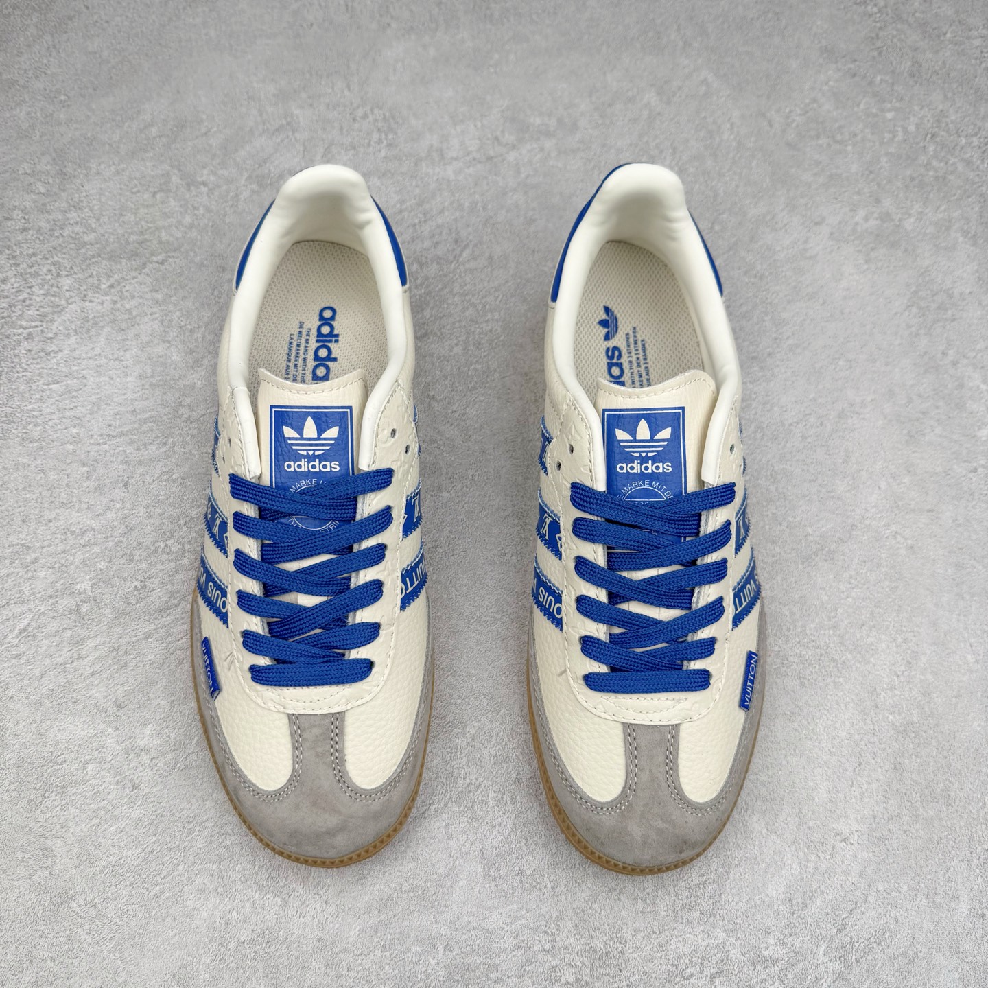 图片[2]-＃C2 AD Original Samba OG 复古经典轻便板鞋 定制配色 XR0005 这款桑巴鞋展示了高质量的工艺 带有装饰的超锁缝制和无缝的手感 柔软、柔软的皮革造型和标志性的3条纹完成了精致的外观 正规合身鞋带 鞋面上有绒面鞋垫 橡胶鞋底 享受正畸套筒软感 自50年代首次亮相以来就一直在赢得粉丝的青睐 尺码：36 36.5 37.5 38 38.5 39 40 40.5 41 42 42.5 43 44 44.5 45-选品中心