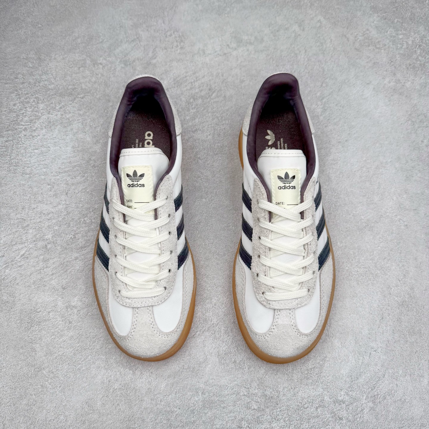 图片[2]-AD Gazelle Indoor Trainers 羚羊内训系列低帮复古百搭休闲运动德训风板鞋 IH9985 90年代经典的复刻版！自60年代以足球训练鞋面世以来,Gazelle就以其经典设计席卷全球。1991年版本的复刻,再造经典Gazelle。采用皮革打造,搭配浊色细节,让这款经典更加简约。尺码：36 36⅔ 37⅓ 38 38⅔ 39⅓ 40 40⅔ 41⅓ 42 42⅔ 43⅓ 44⅓ 44⅔ 45-选品中心